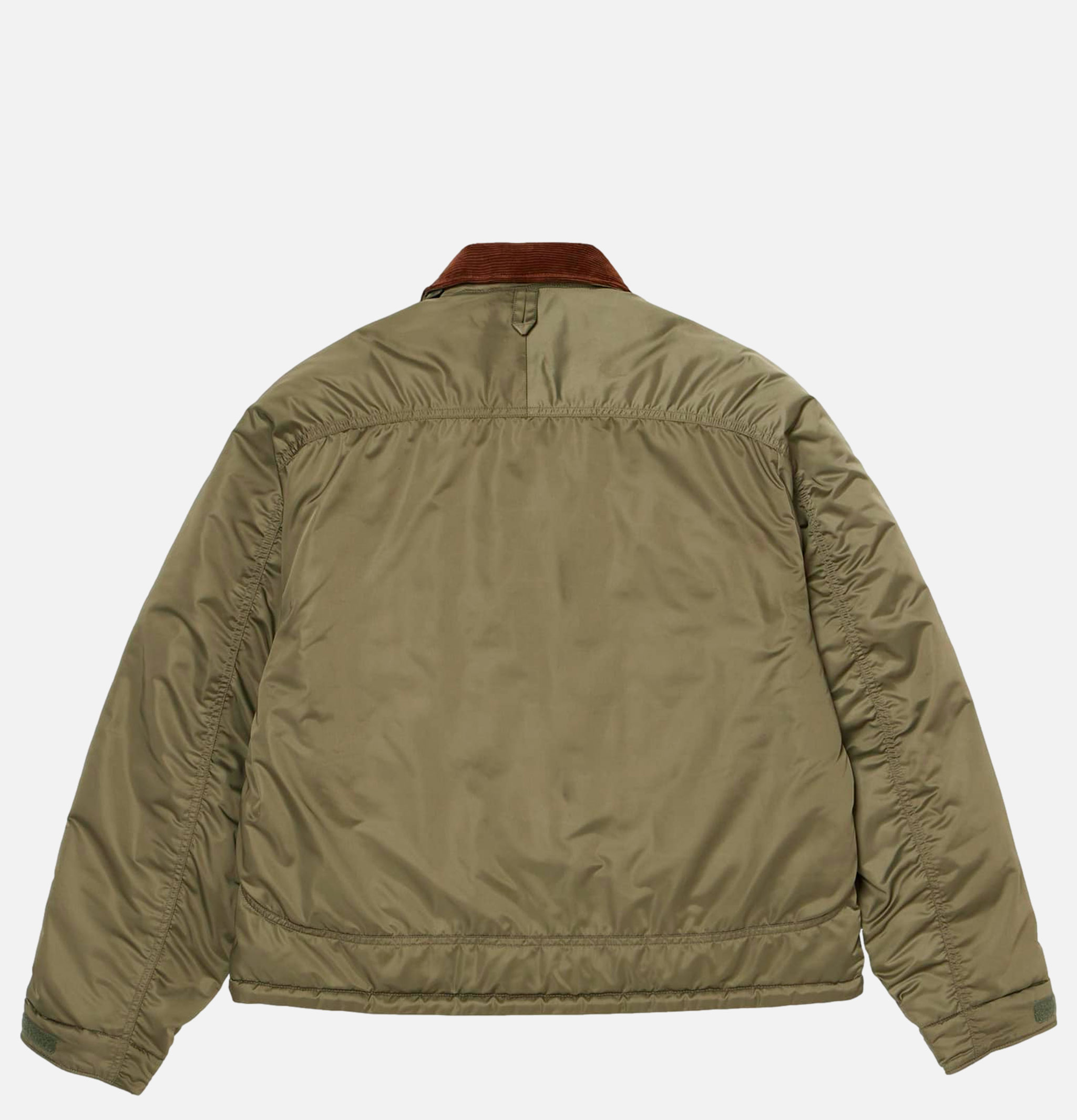 Woolrich Satin Fishing Jacket Olive