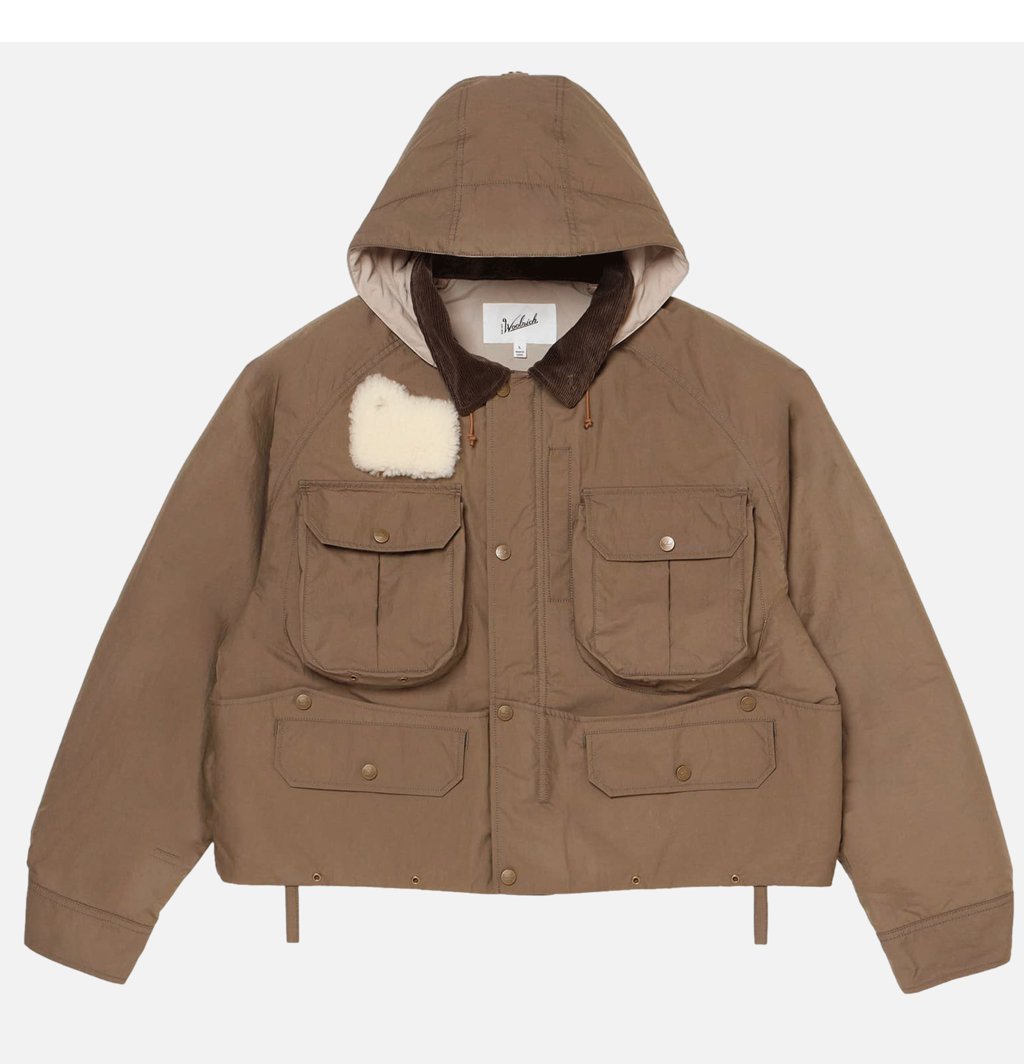 Woolrich Classic Fishing Jacket Brown