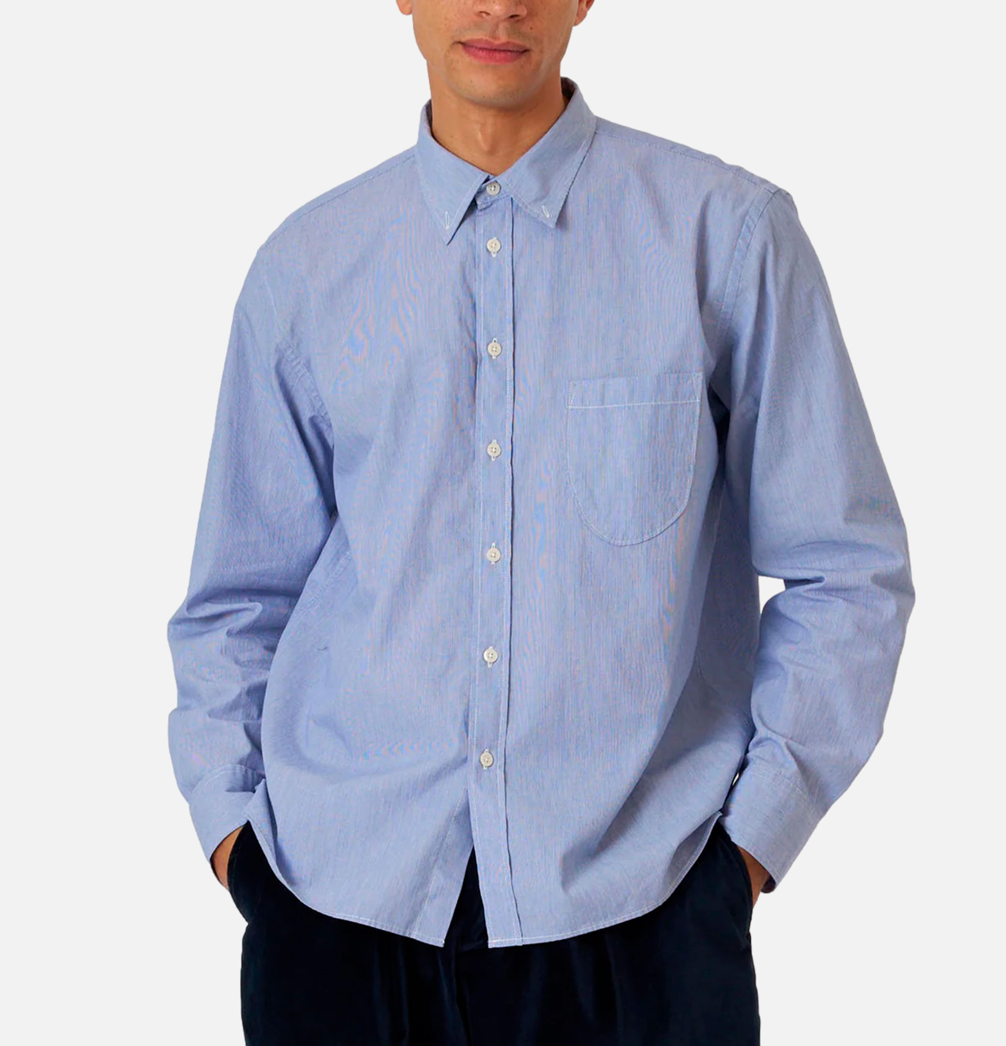 Lazy Shirt Classic Stripe Blue