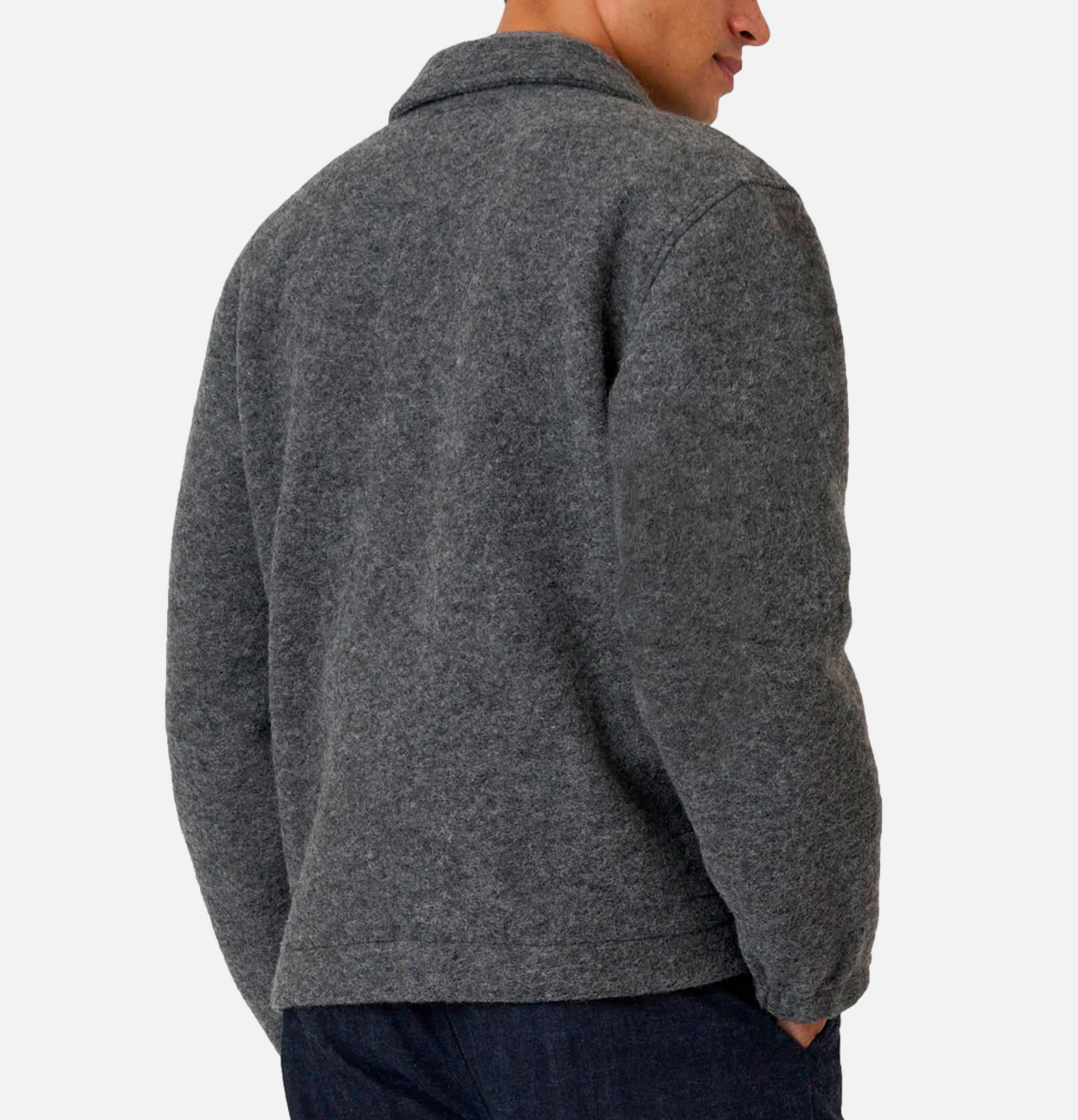 Rams Jacket Grey Marl