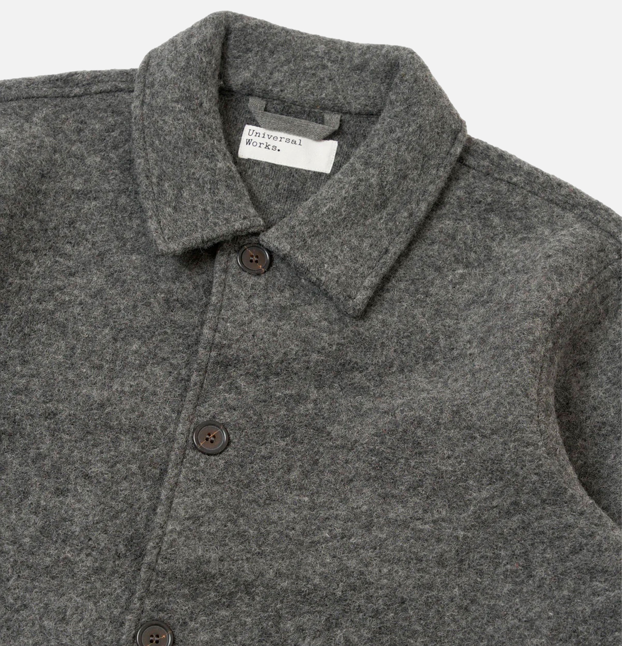 Rams Jacket Grey Marl