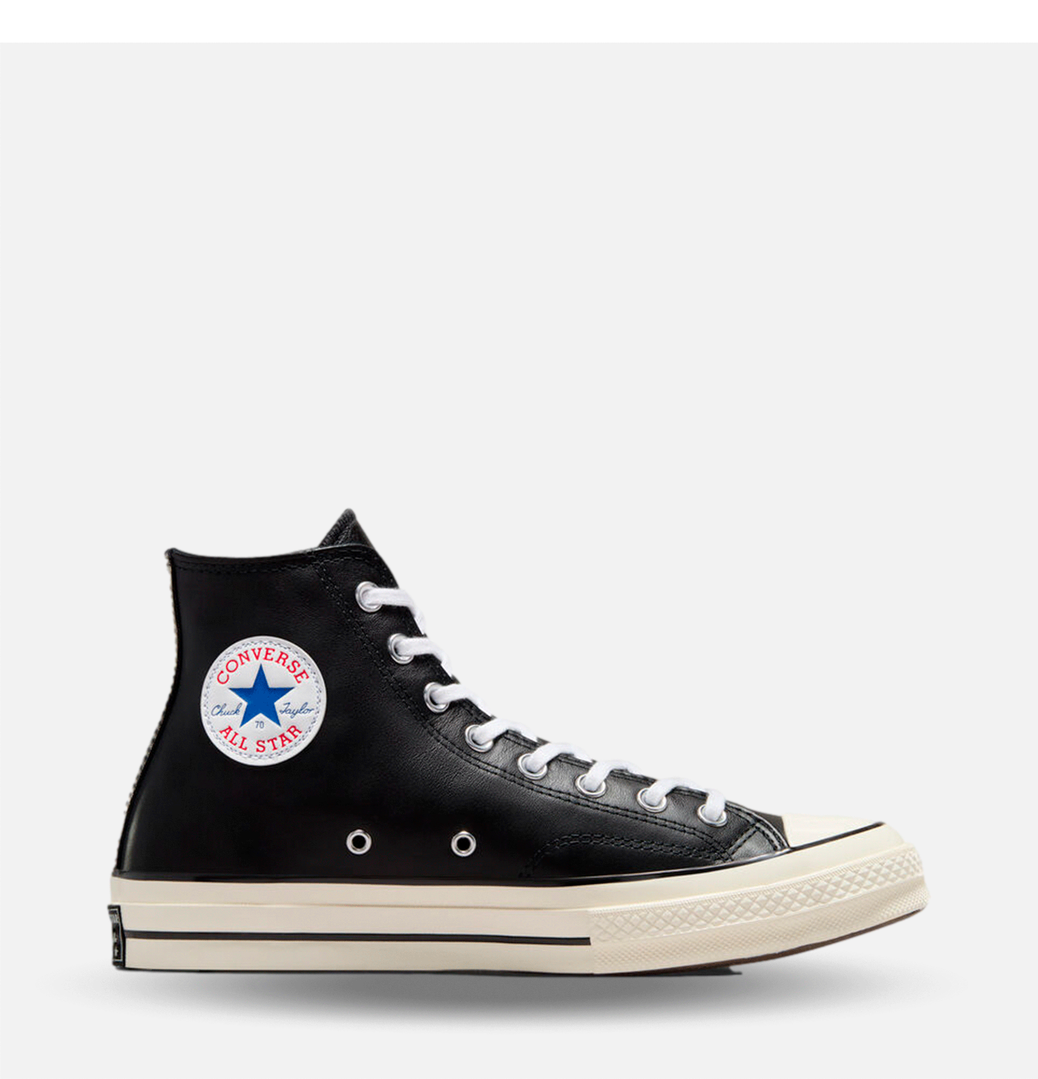 70 Hi Chuck Taylor Blk Leather