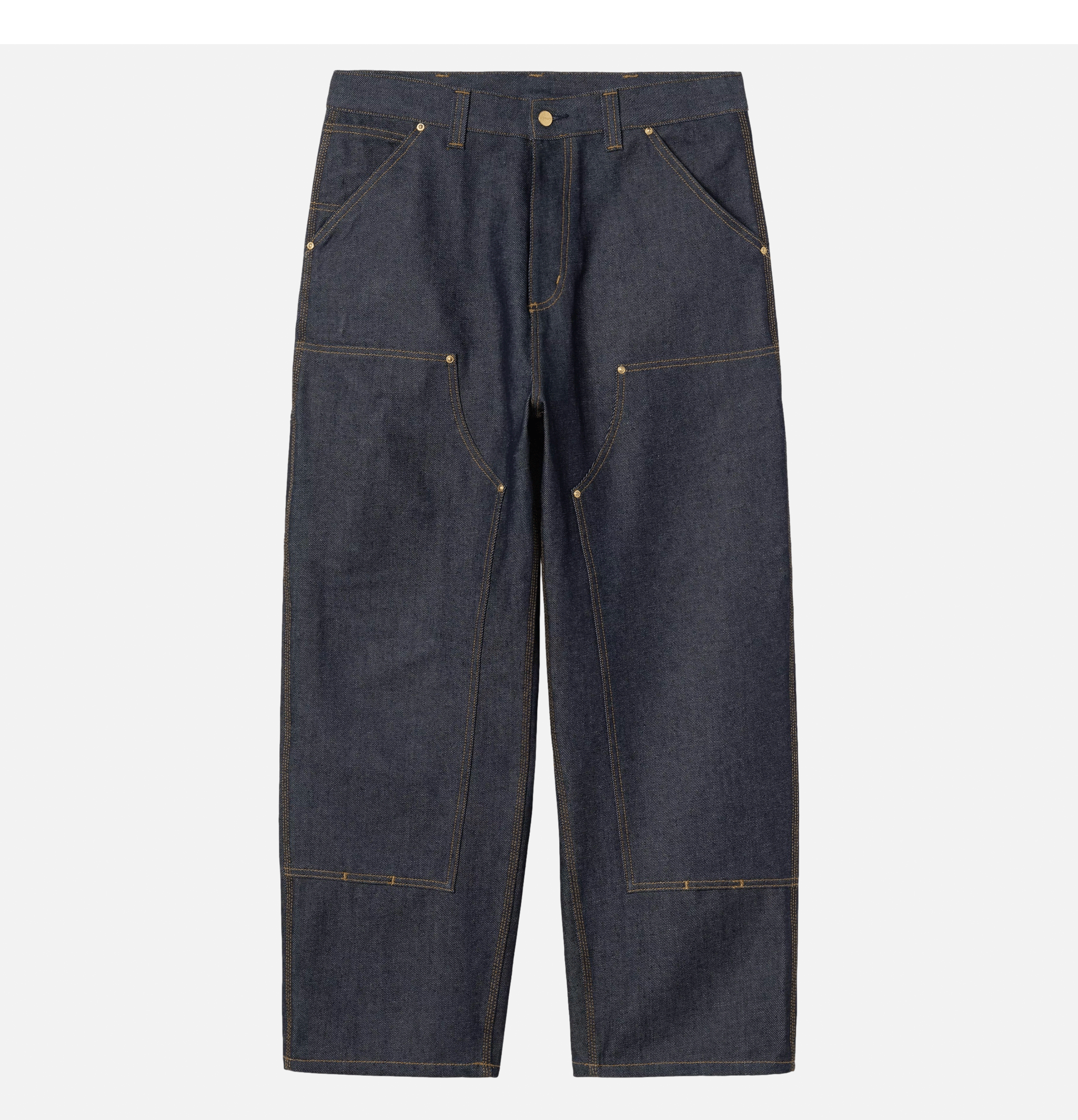 Og Double Knee Pant Blue Rigid