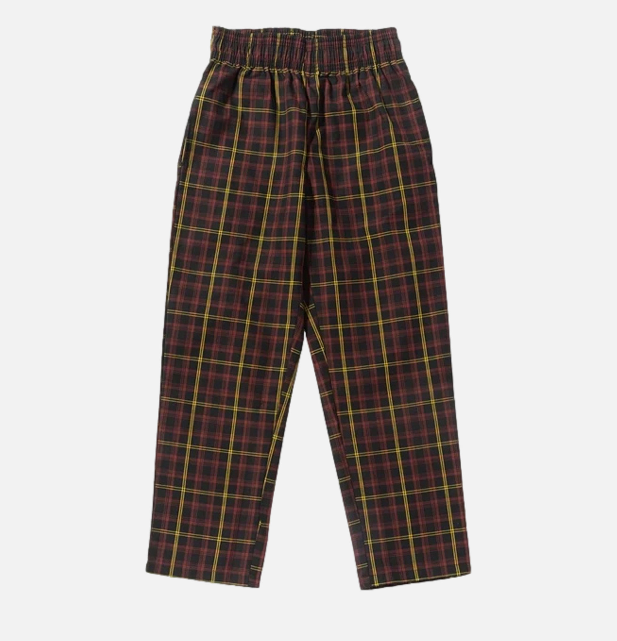 Semiwide Pant Tartan Check