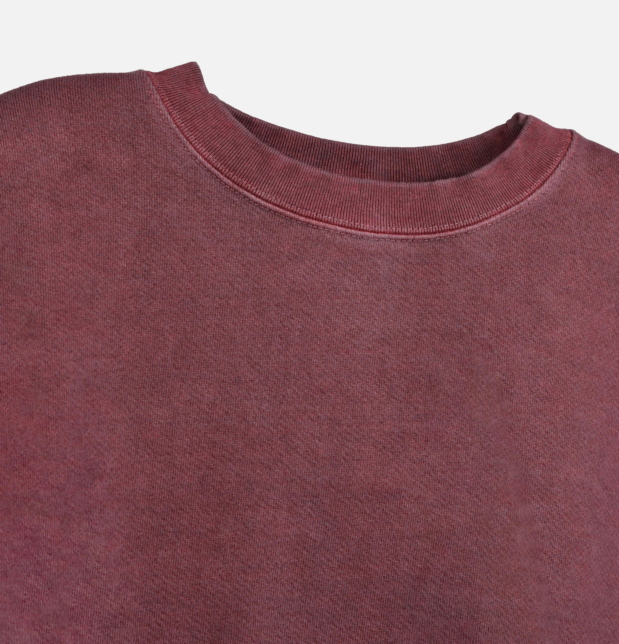 Rough Crew Sweat Bordeaux