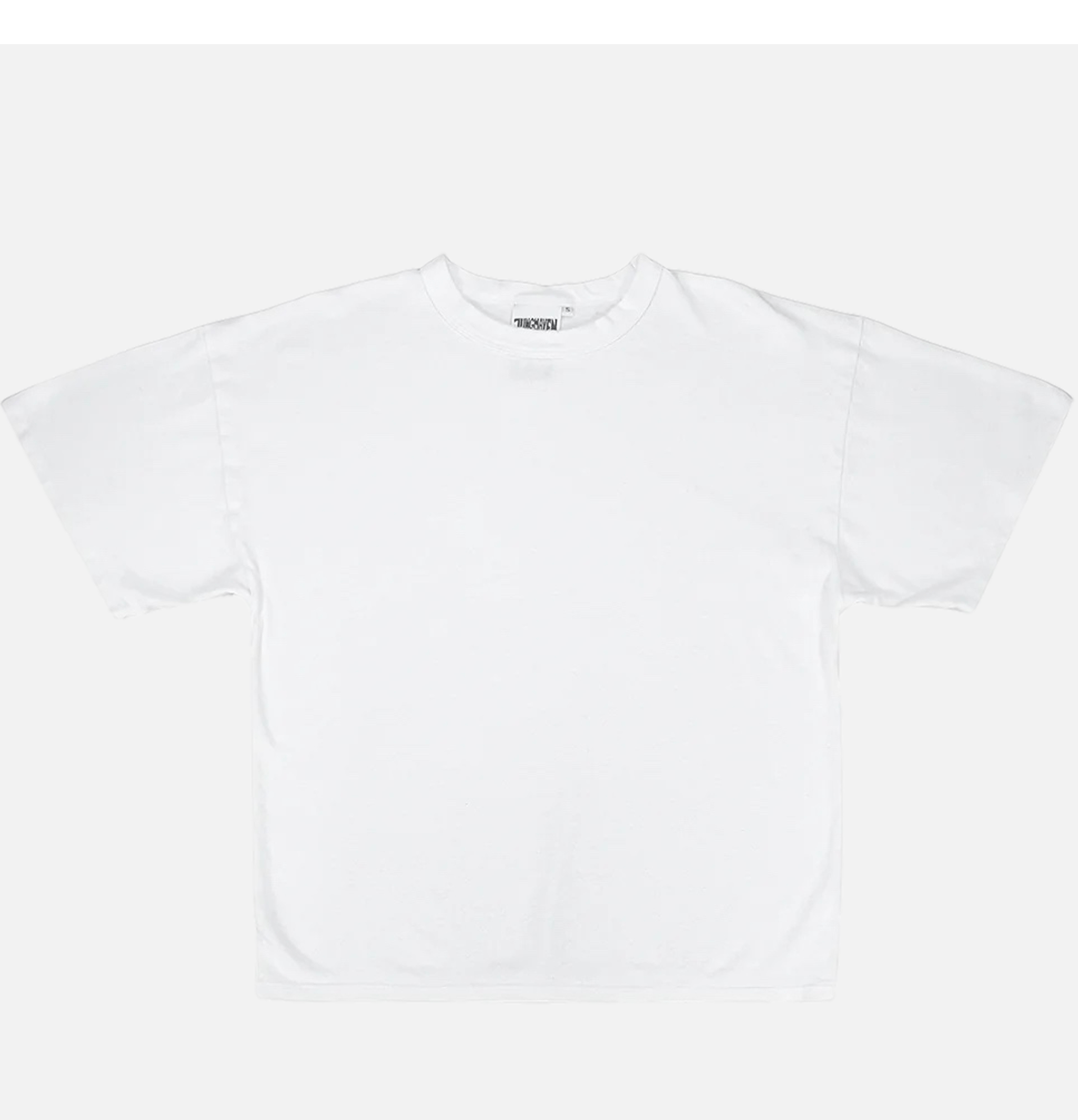 Vernon Oversized Tee Washed White