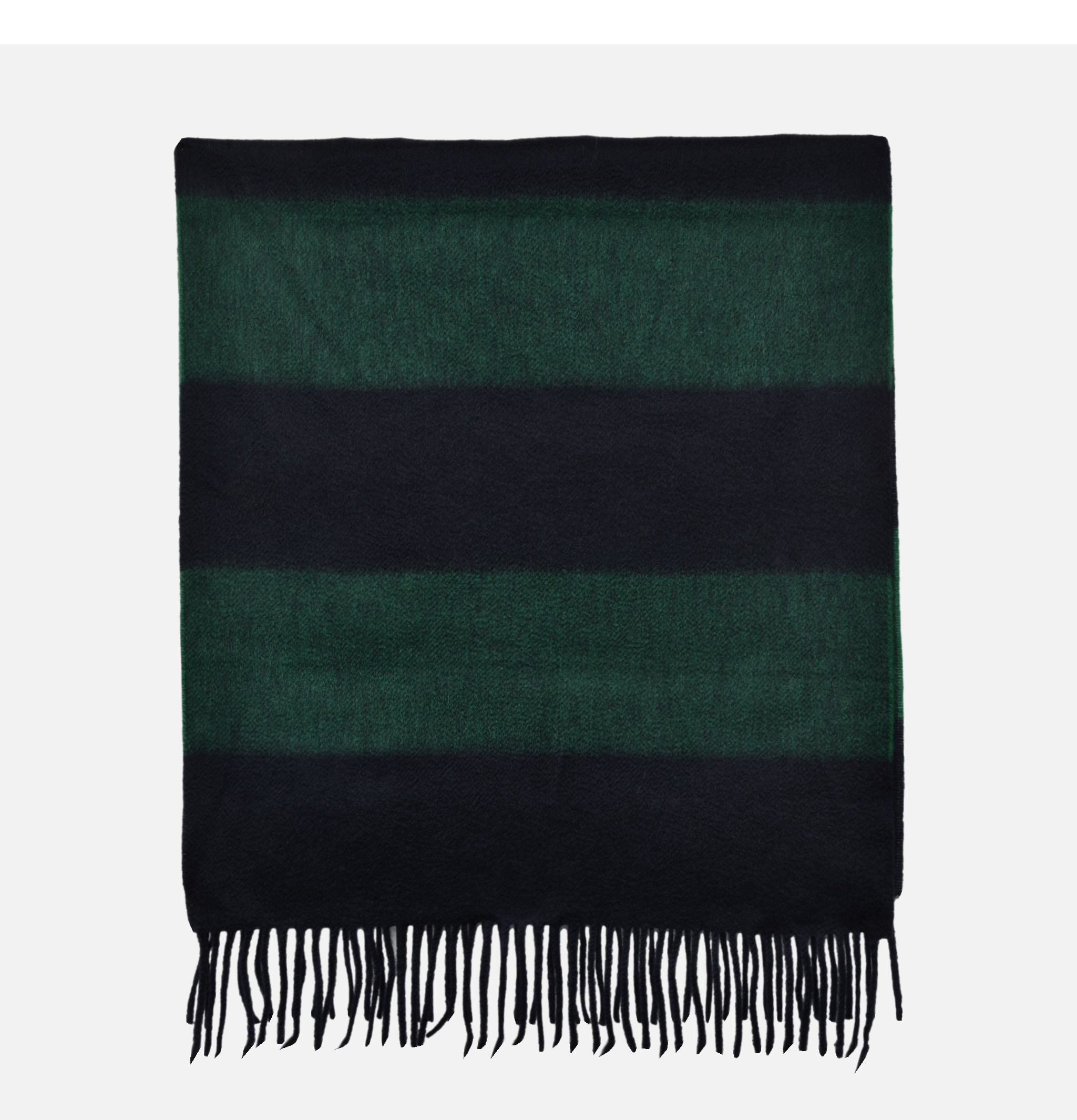Echarpe Striped Navy Green
