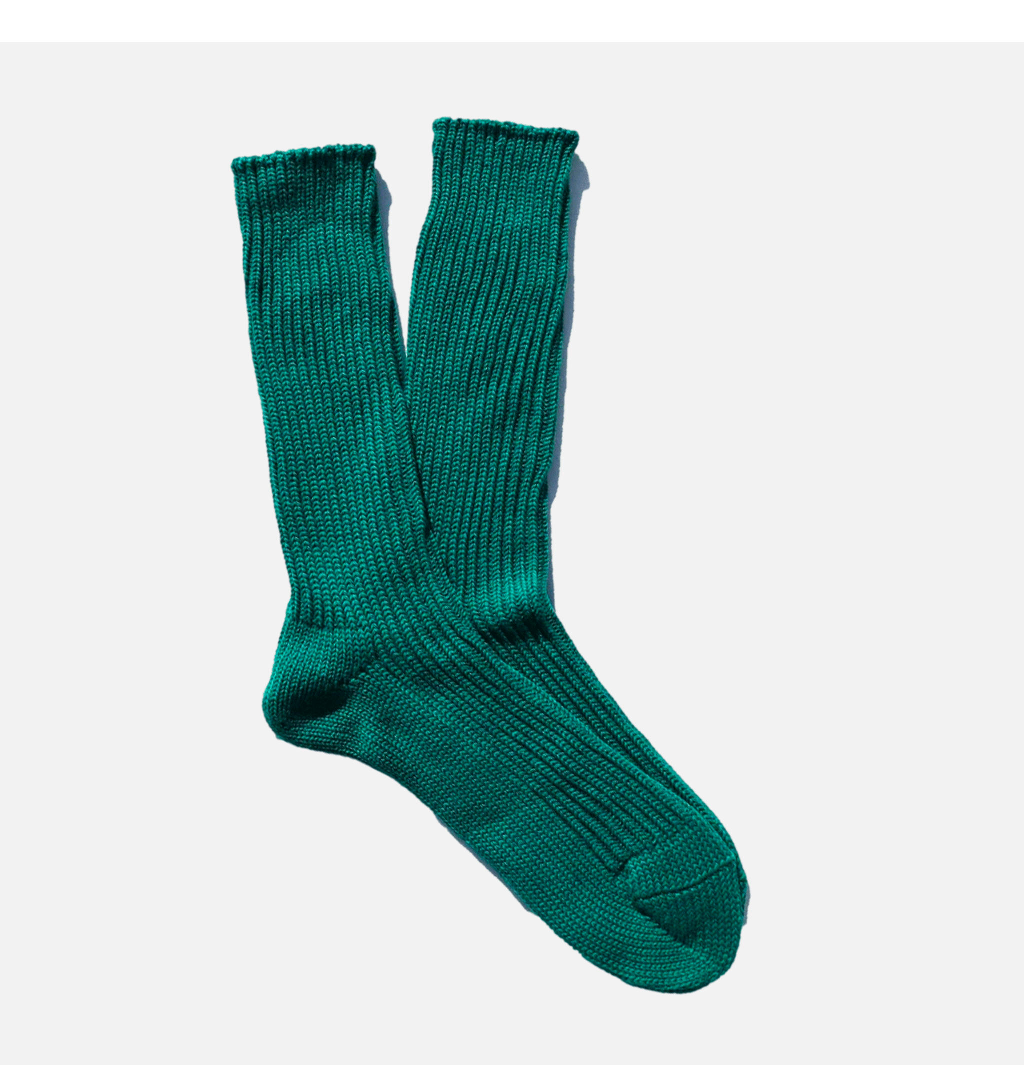 Oc L/g Rib Men's Crew Socks Green