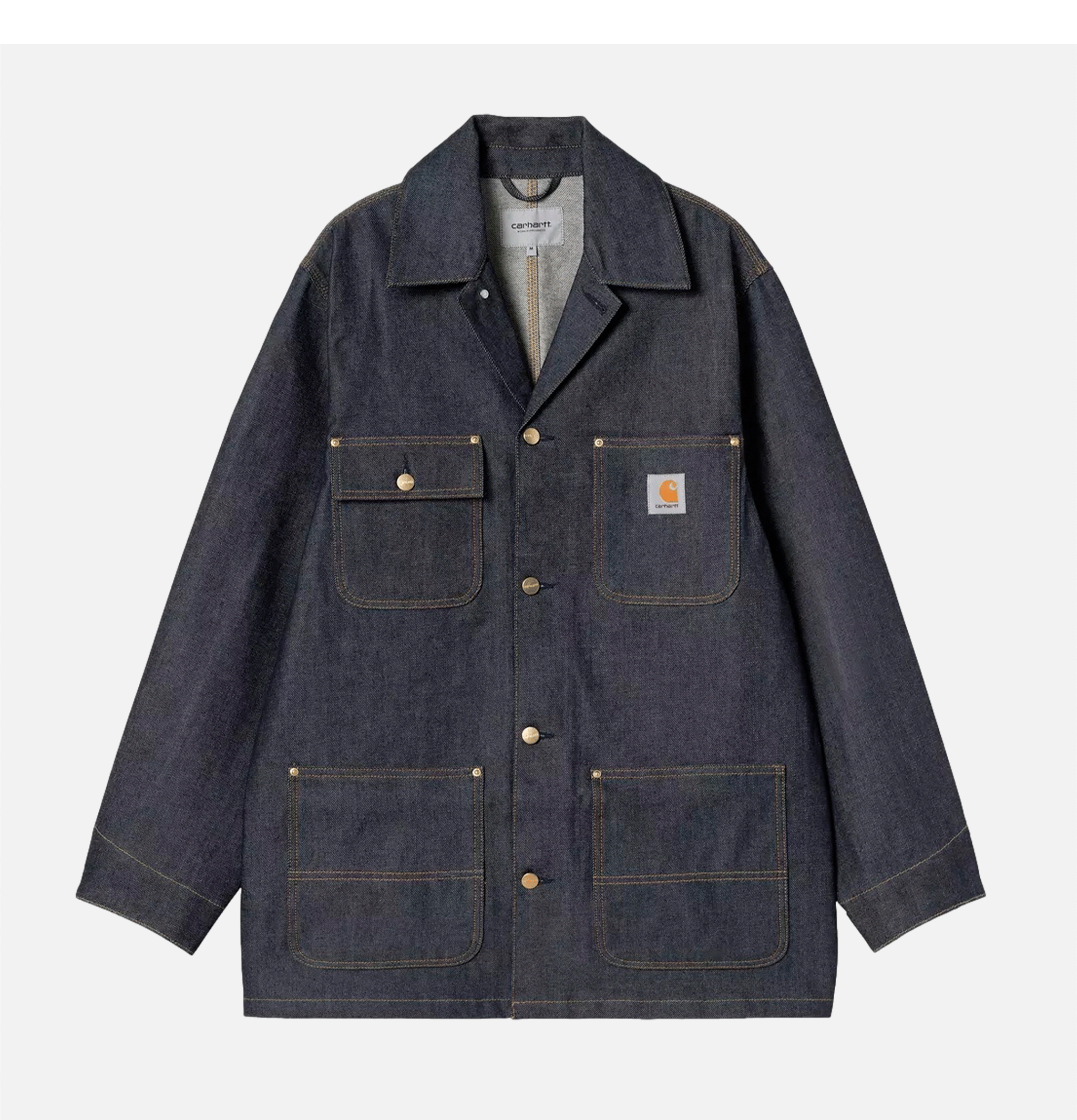 Aiden Chore Coat Blue Rigid