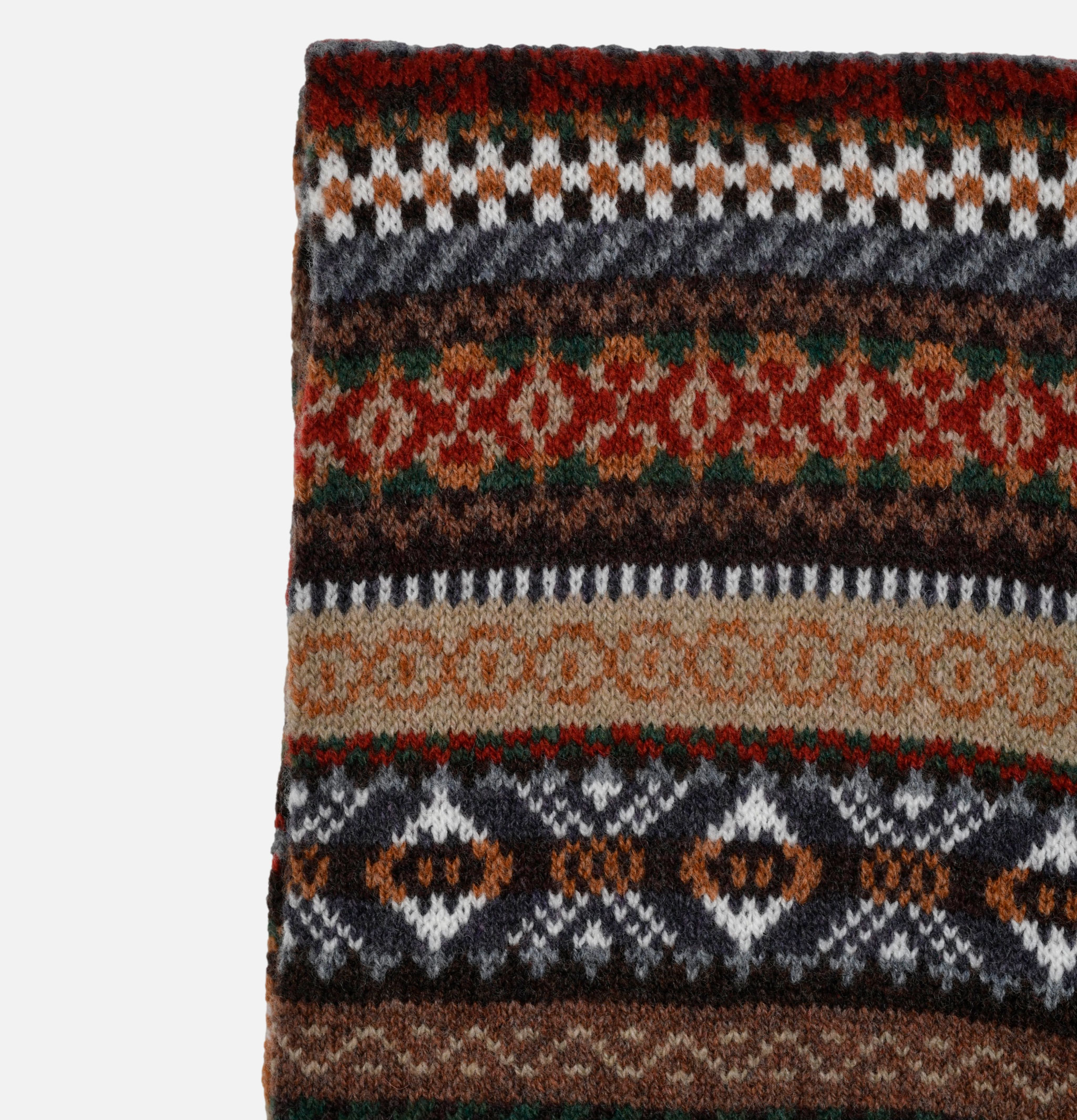 Lochniver Scarf Brown