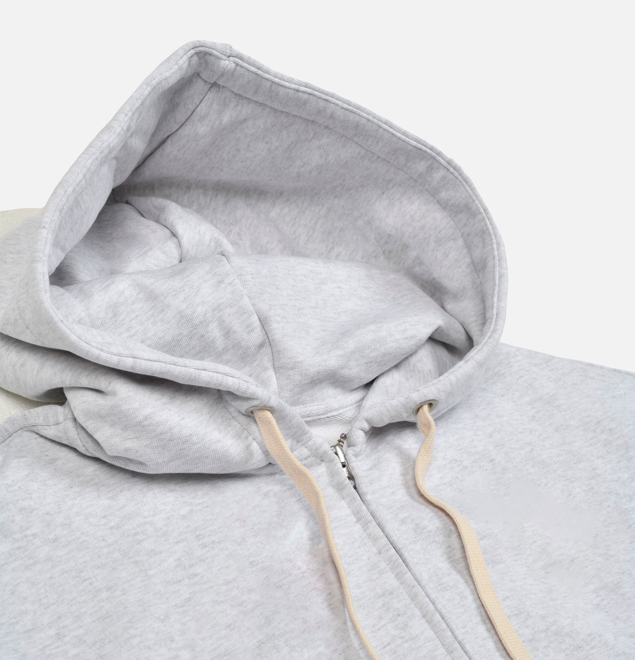 Og Hood Zipup Parka Oatmeal