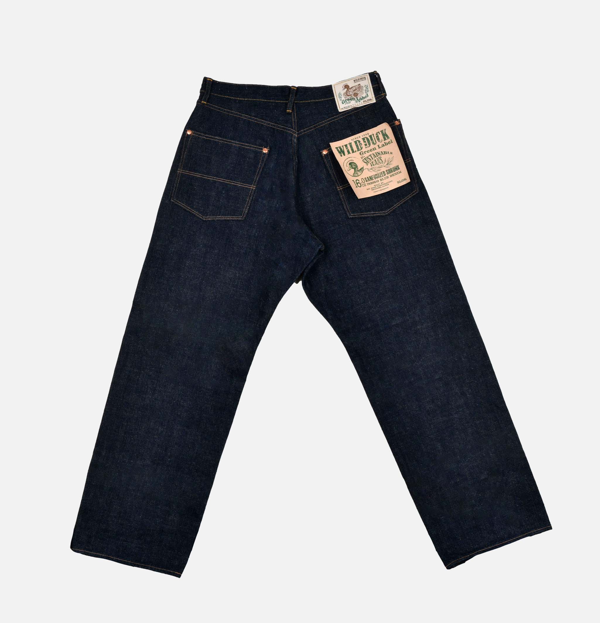 Jeans Wide Straight Indigo