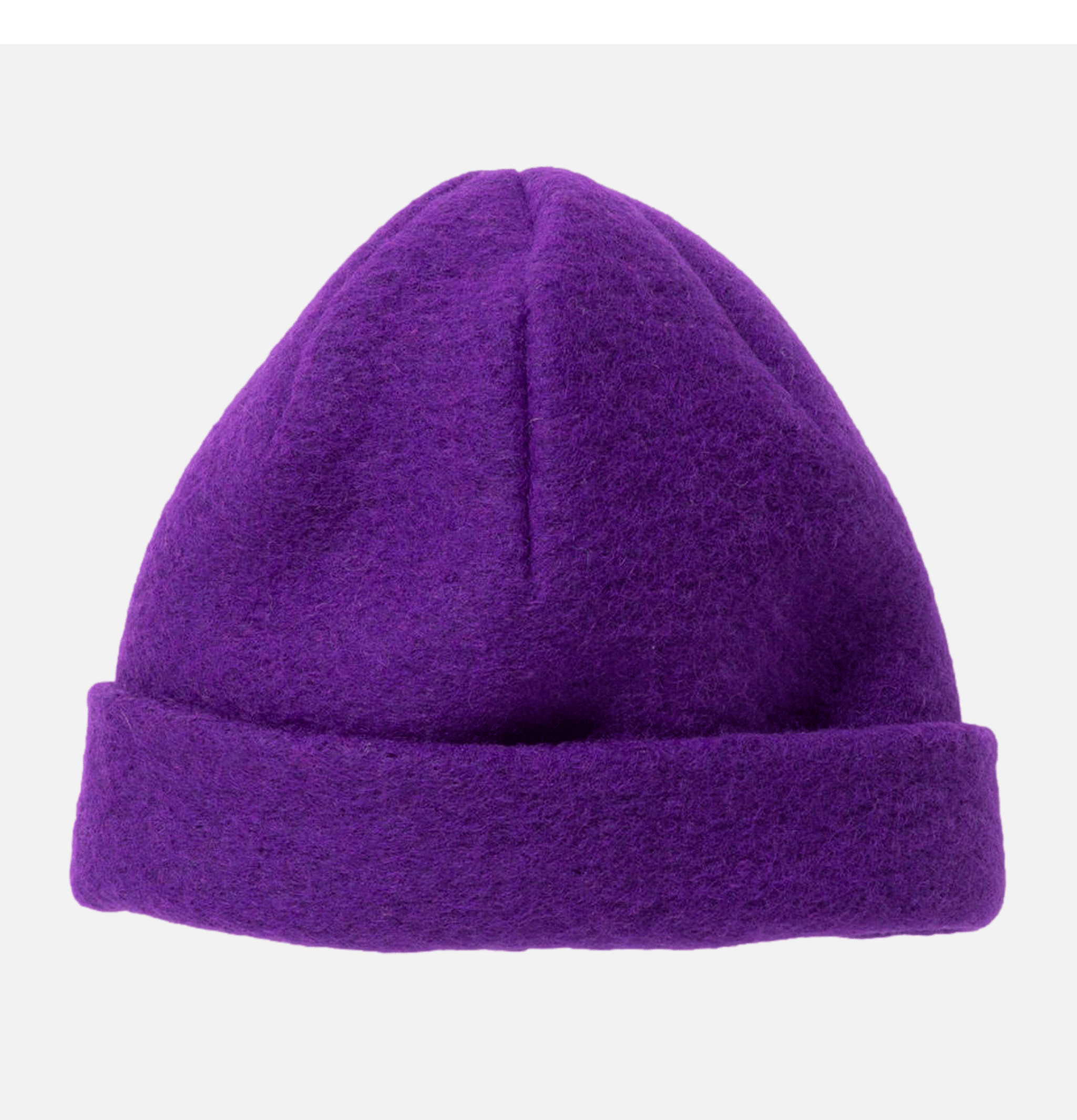 Wool Knit Cap Purple