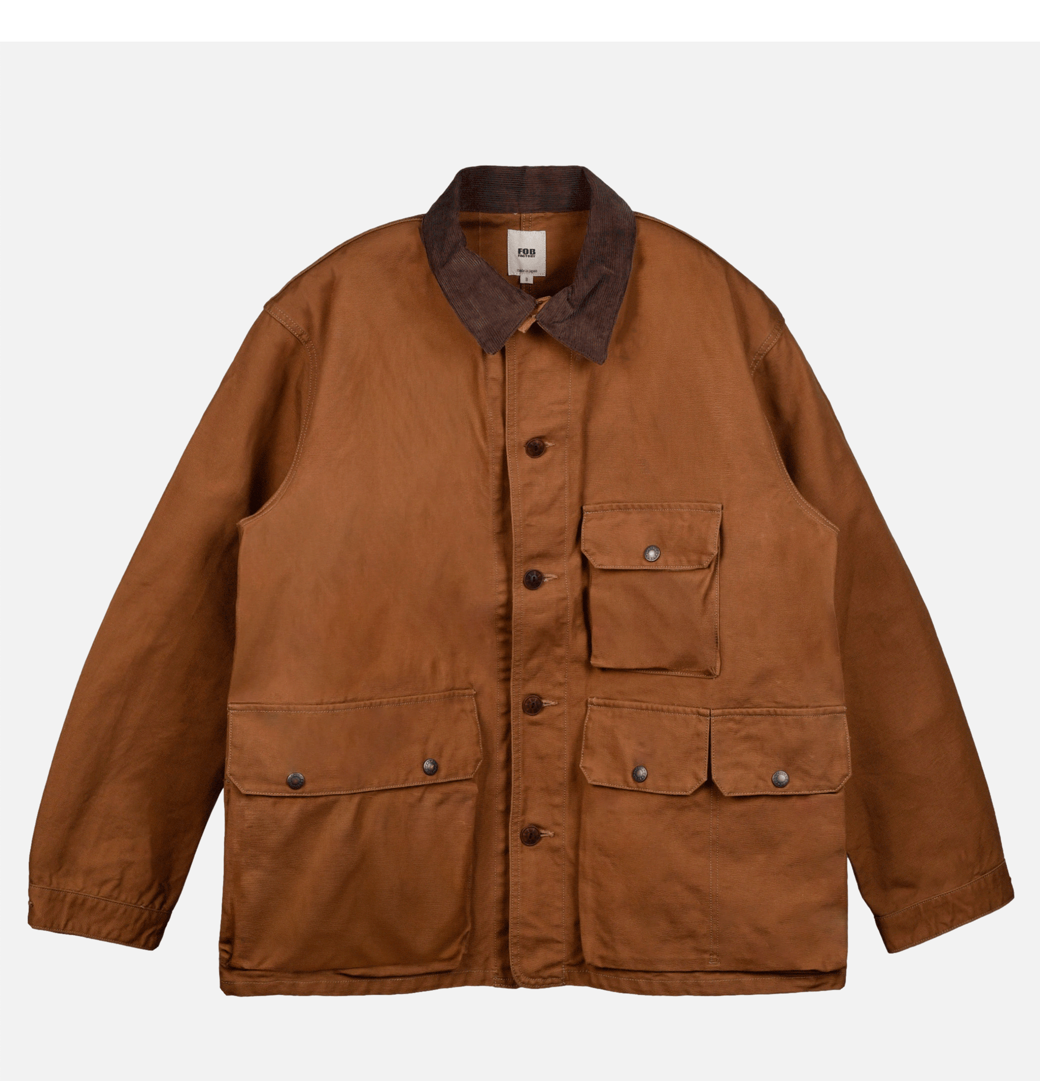 F2458 Junting Jacket Khaki