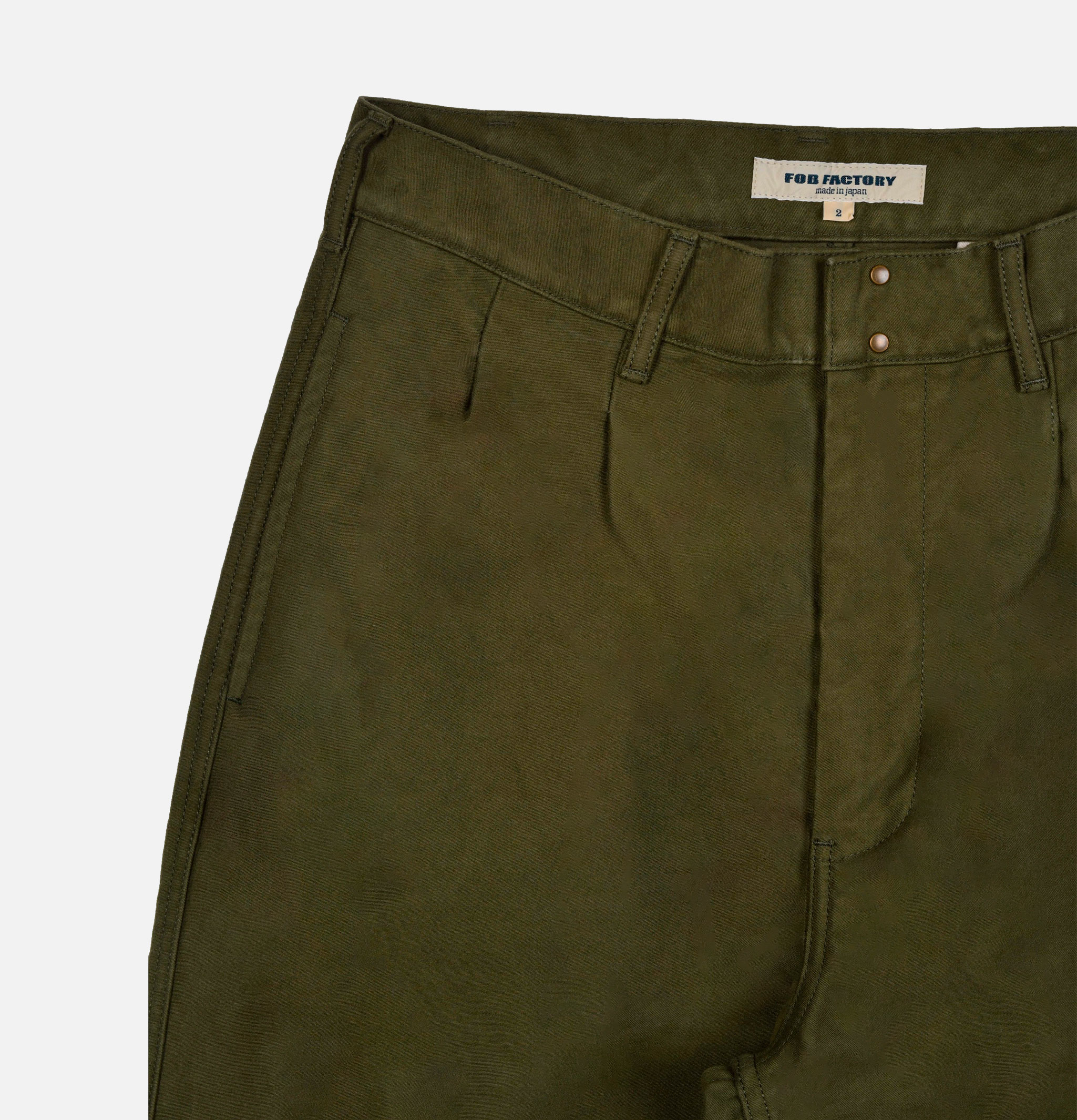F0543 Moleskin Chino Olive