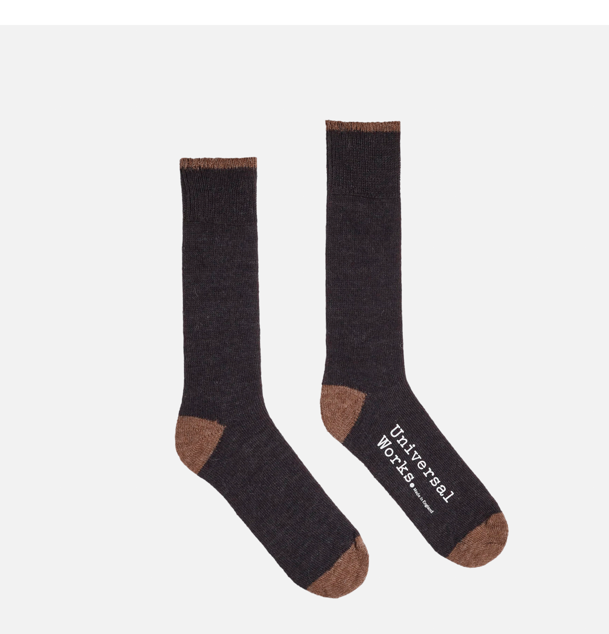 Alpaca Sock Charcoal