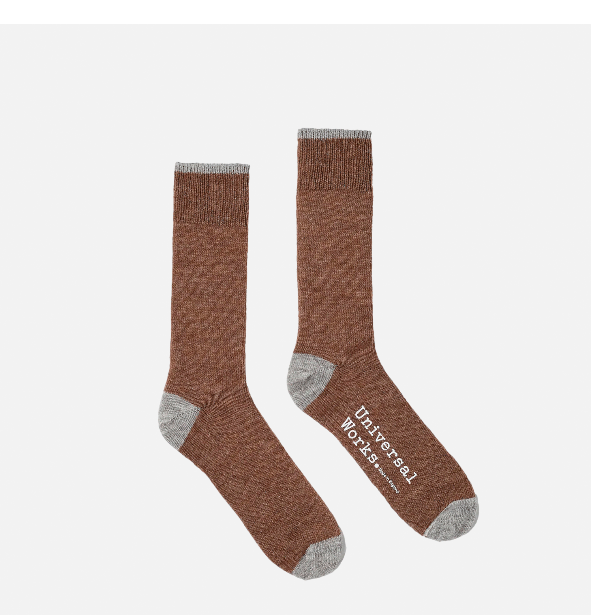 Alpaca Sock Brown