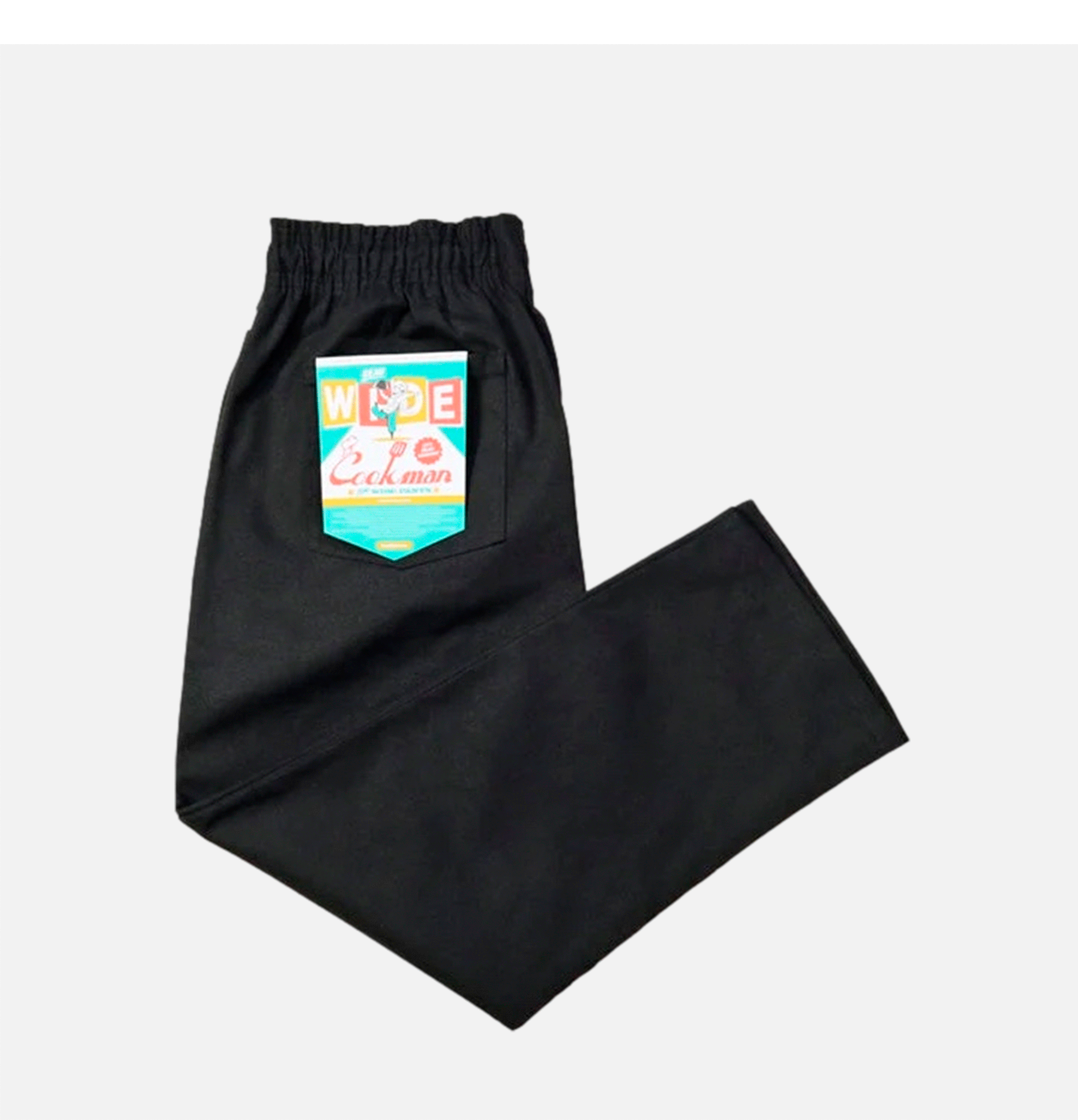 Semiwide Pant Duckcanvas Black