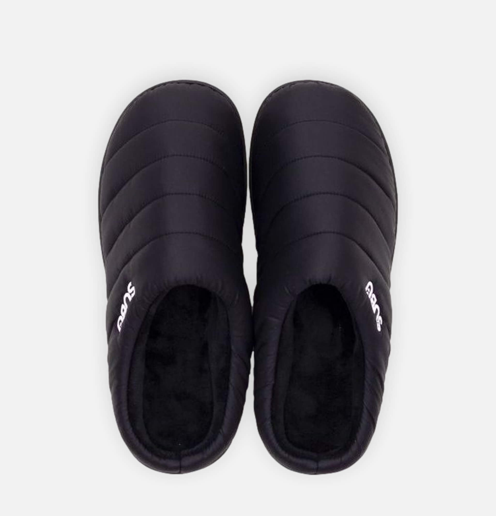 Subu Tokyo Uneveness Black Slippers
