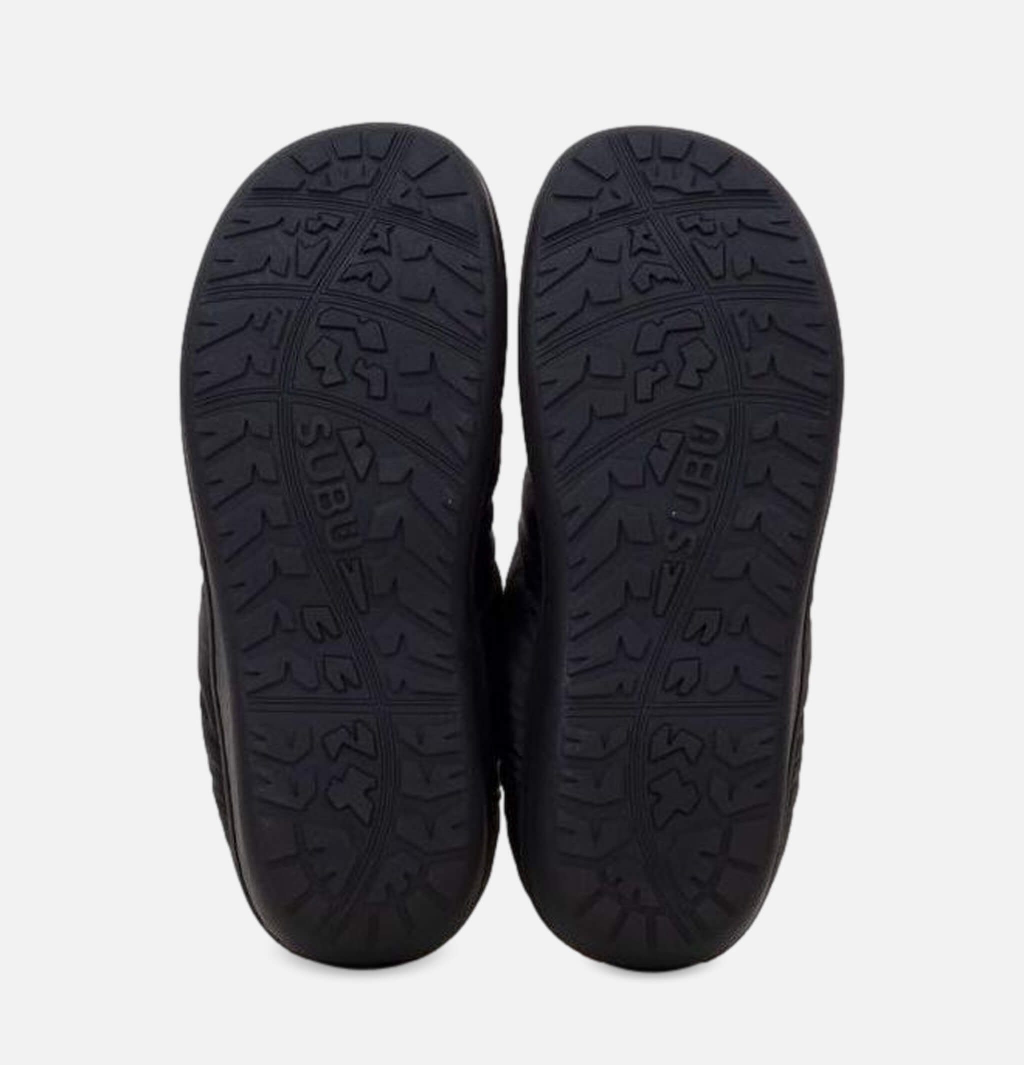 Subu Tokyo Uneveness Black Slippers