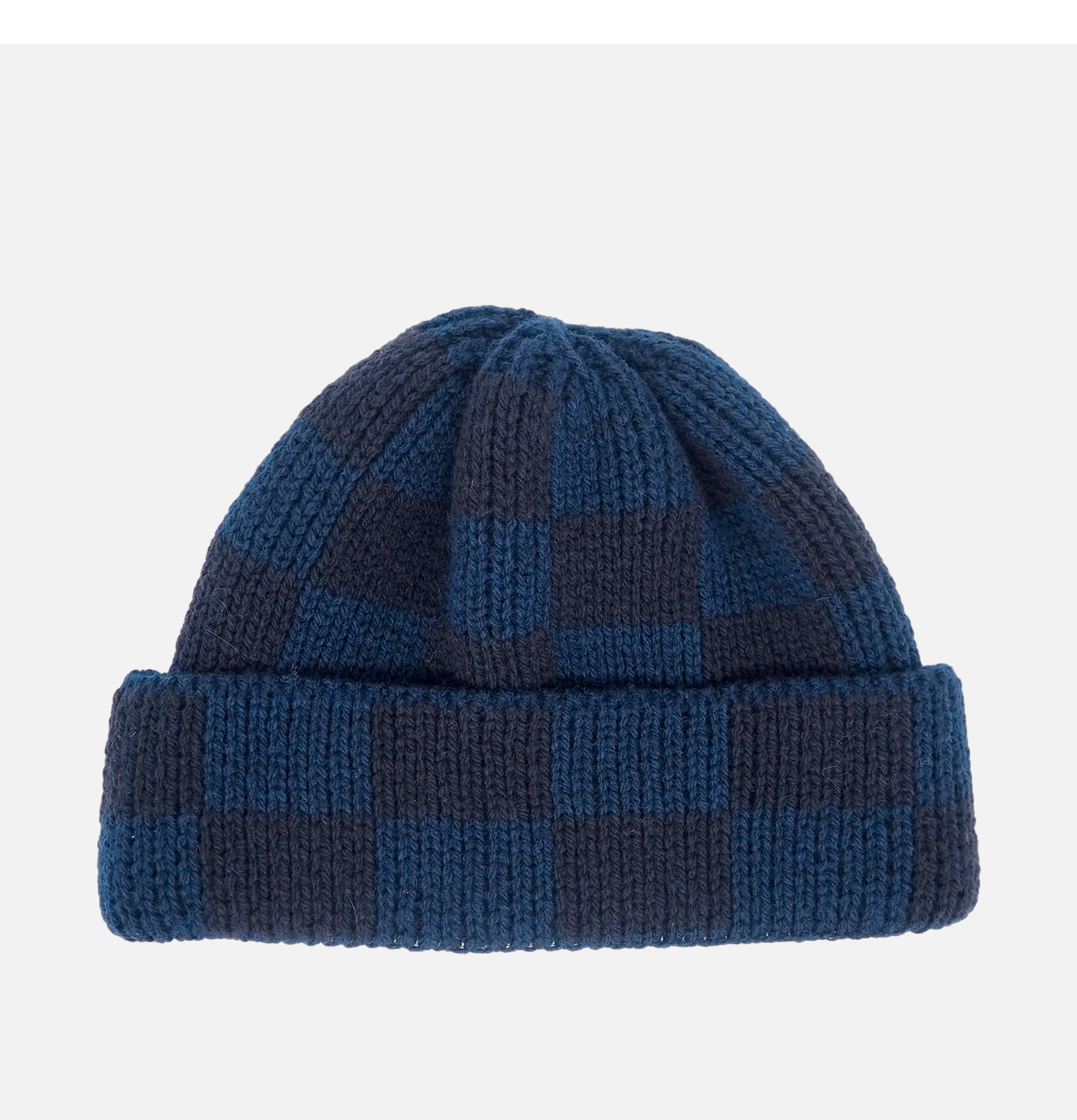 Bonnet Checker Navy