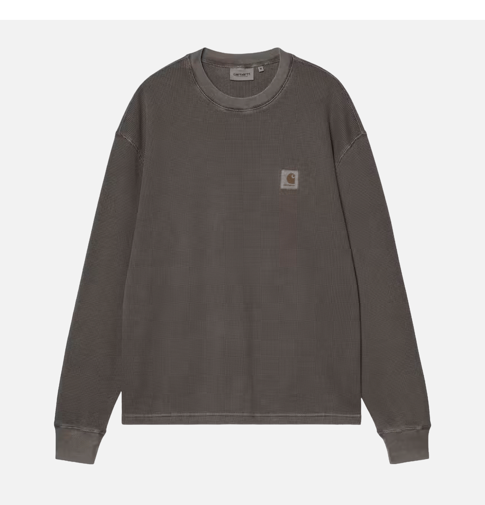 T-shirt Carhartt Ls Vista Waffle Black