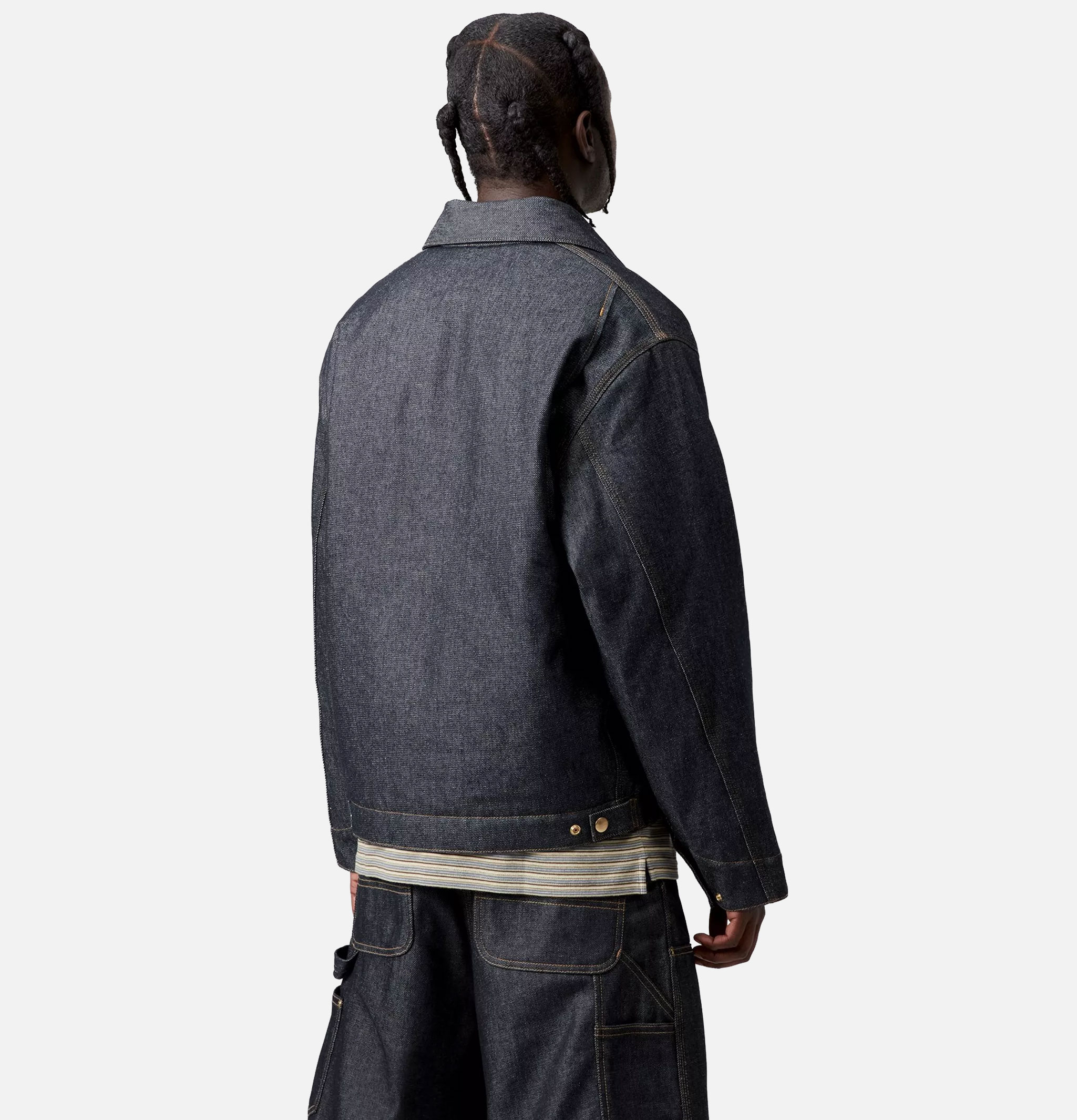 Carhartt WIP OG Detroit Jacket Rigid Denim