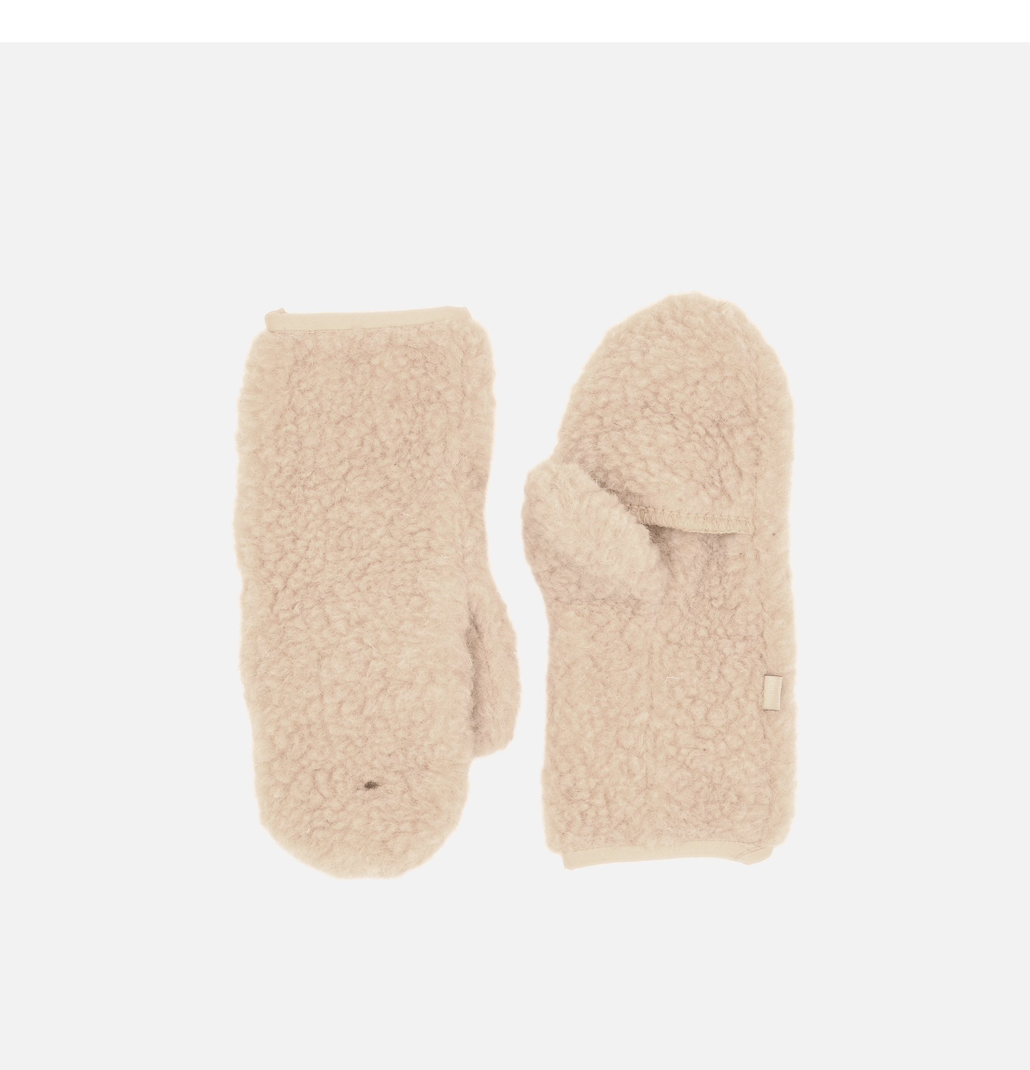 Mittens à rabats Coldbreaker Flappy Beige