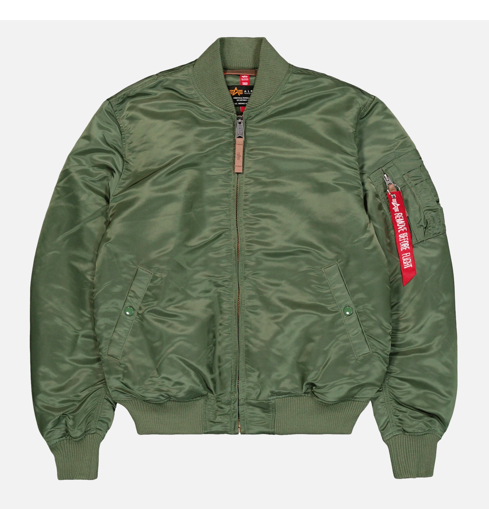 Ma-1 Bomber Sage Green