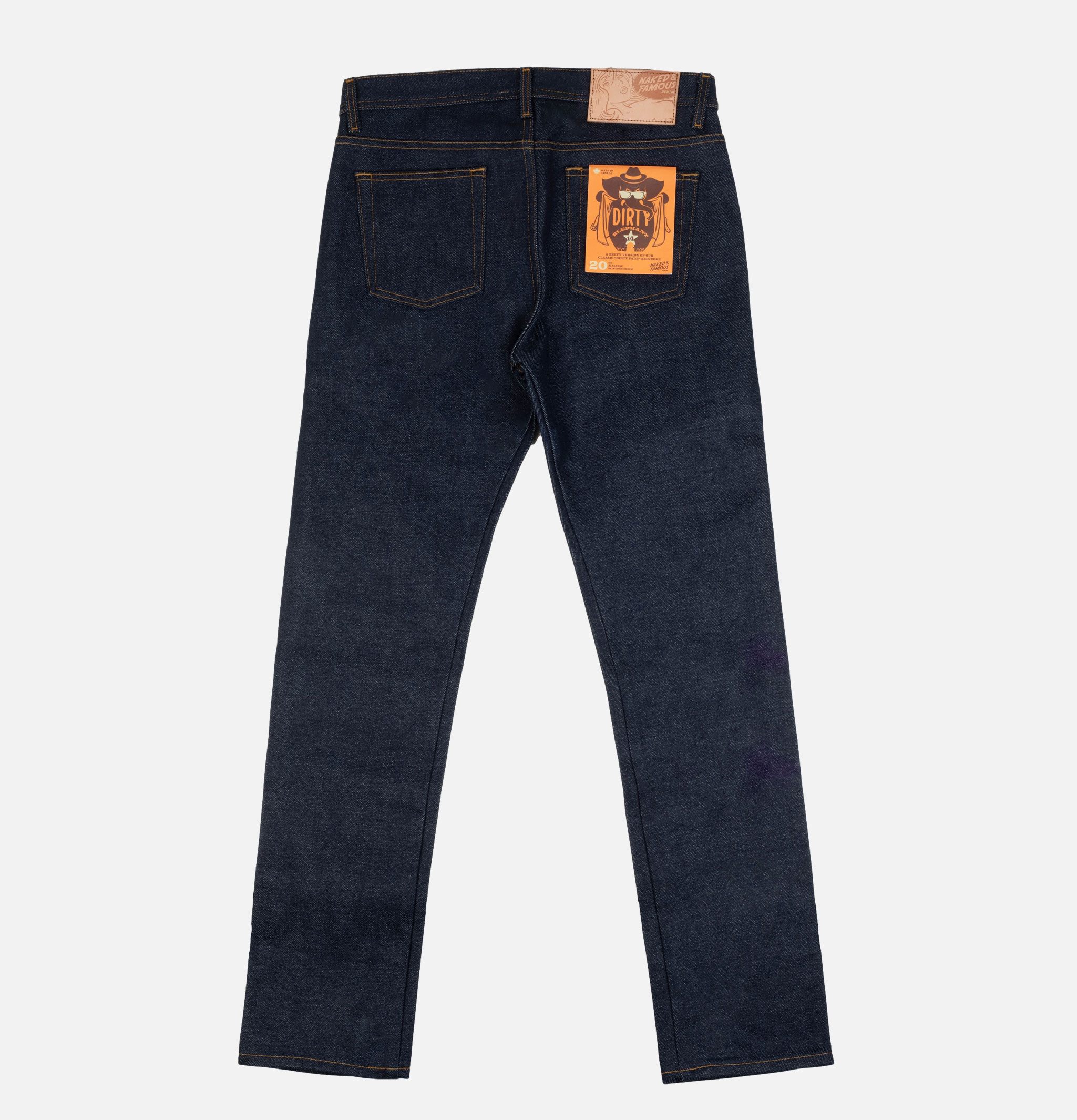 Naked & Famous Jean Weird Guy Elephant 14