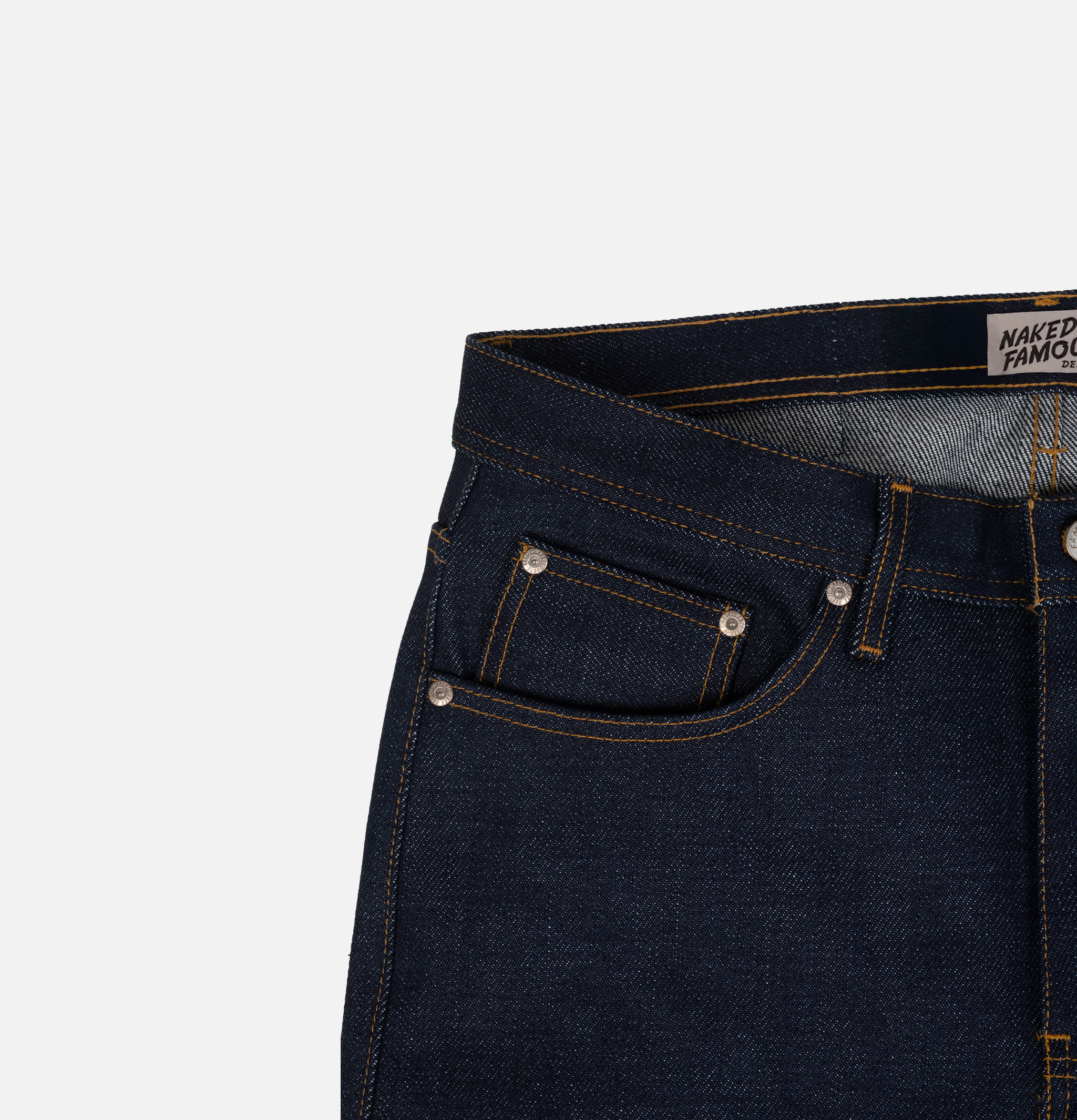 Naked & Famous Jean Weird Guy Elephant 14