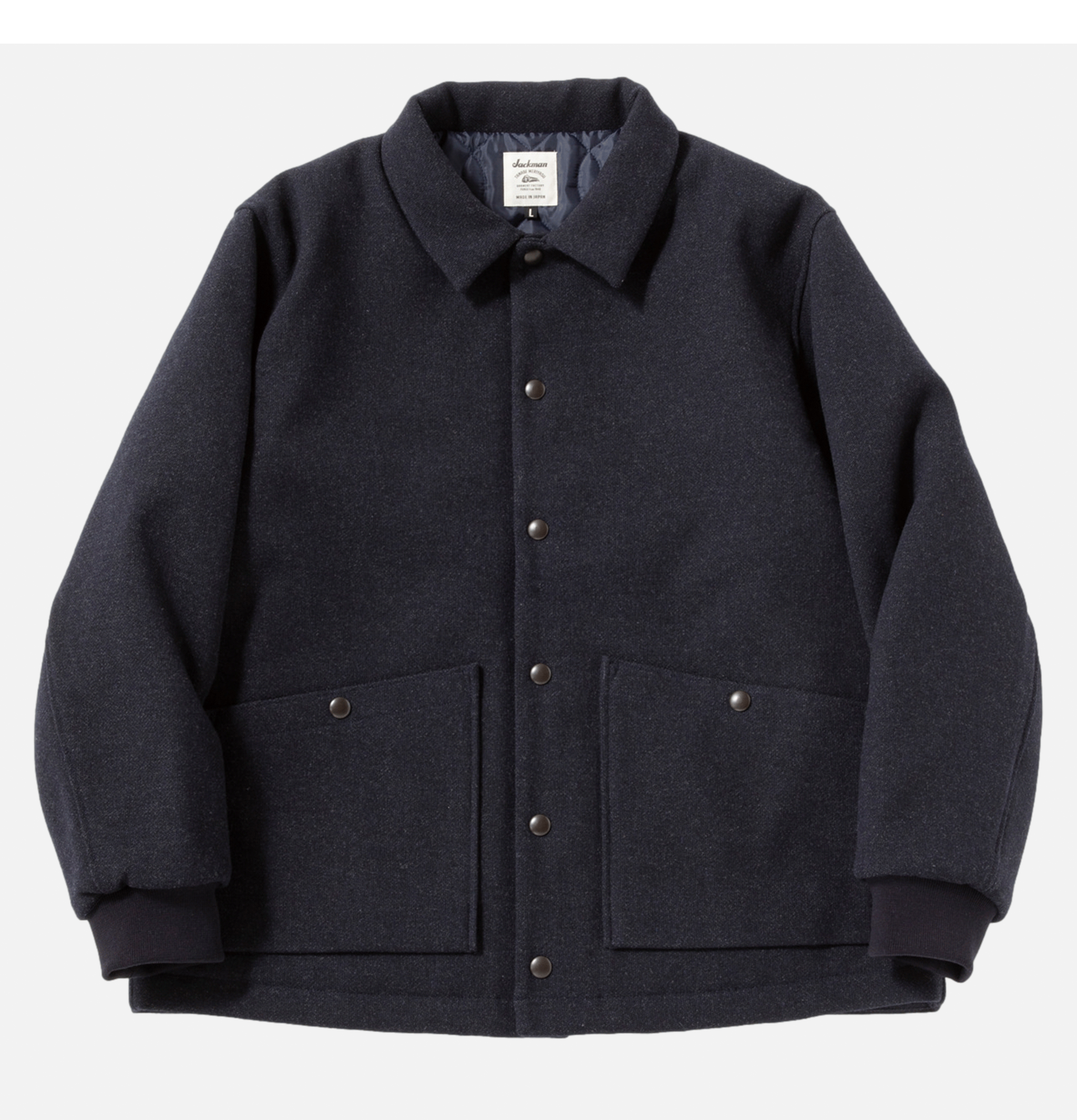 Jackman Veste Melton Award Dark Navy
