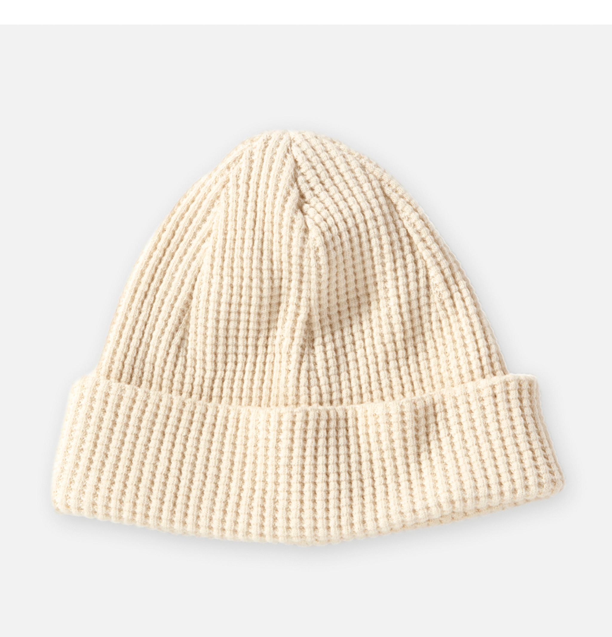 Jackman Japan Waffle Cap Ecru.