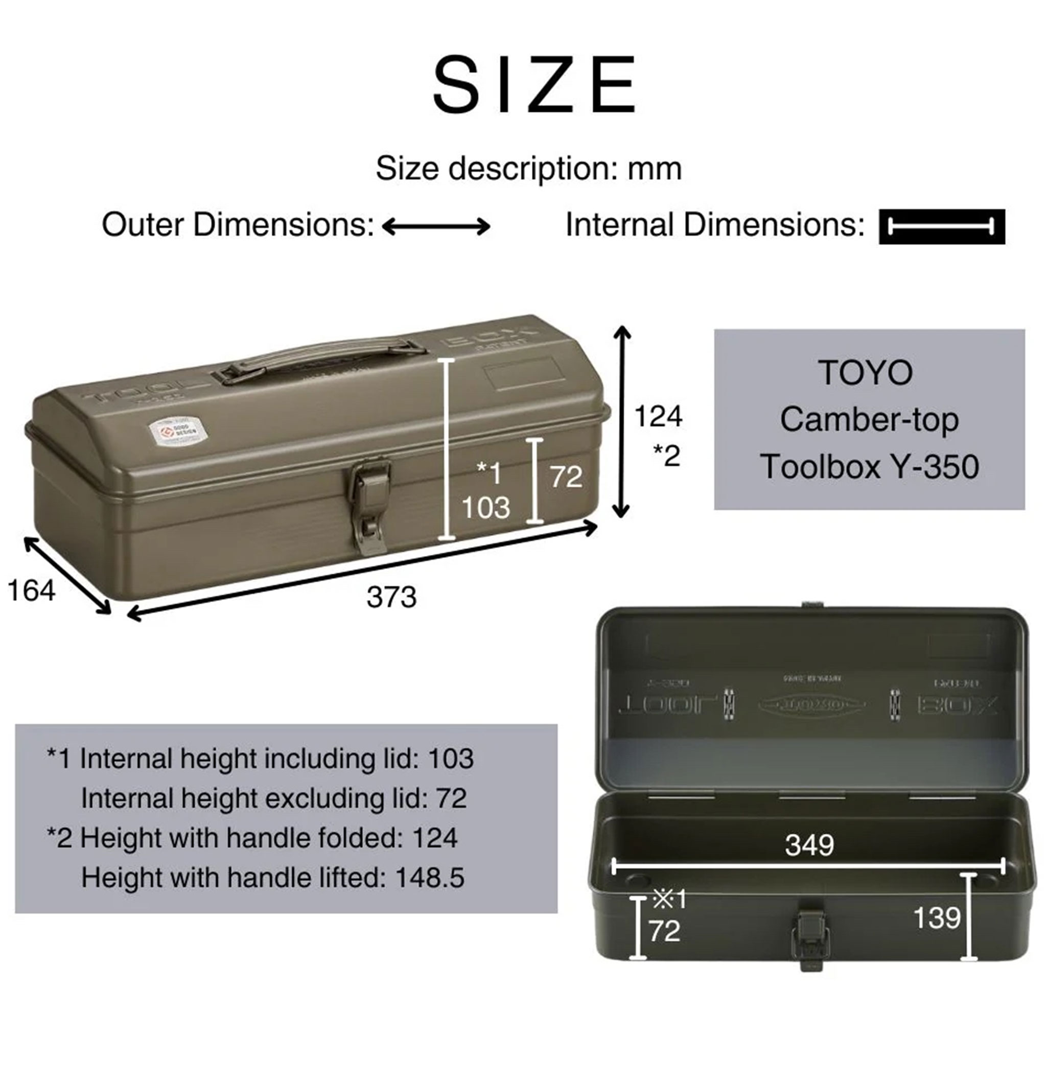 Toyo Steel Boîte à Outils Y350 Titanium