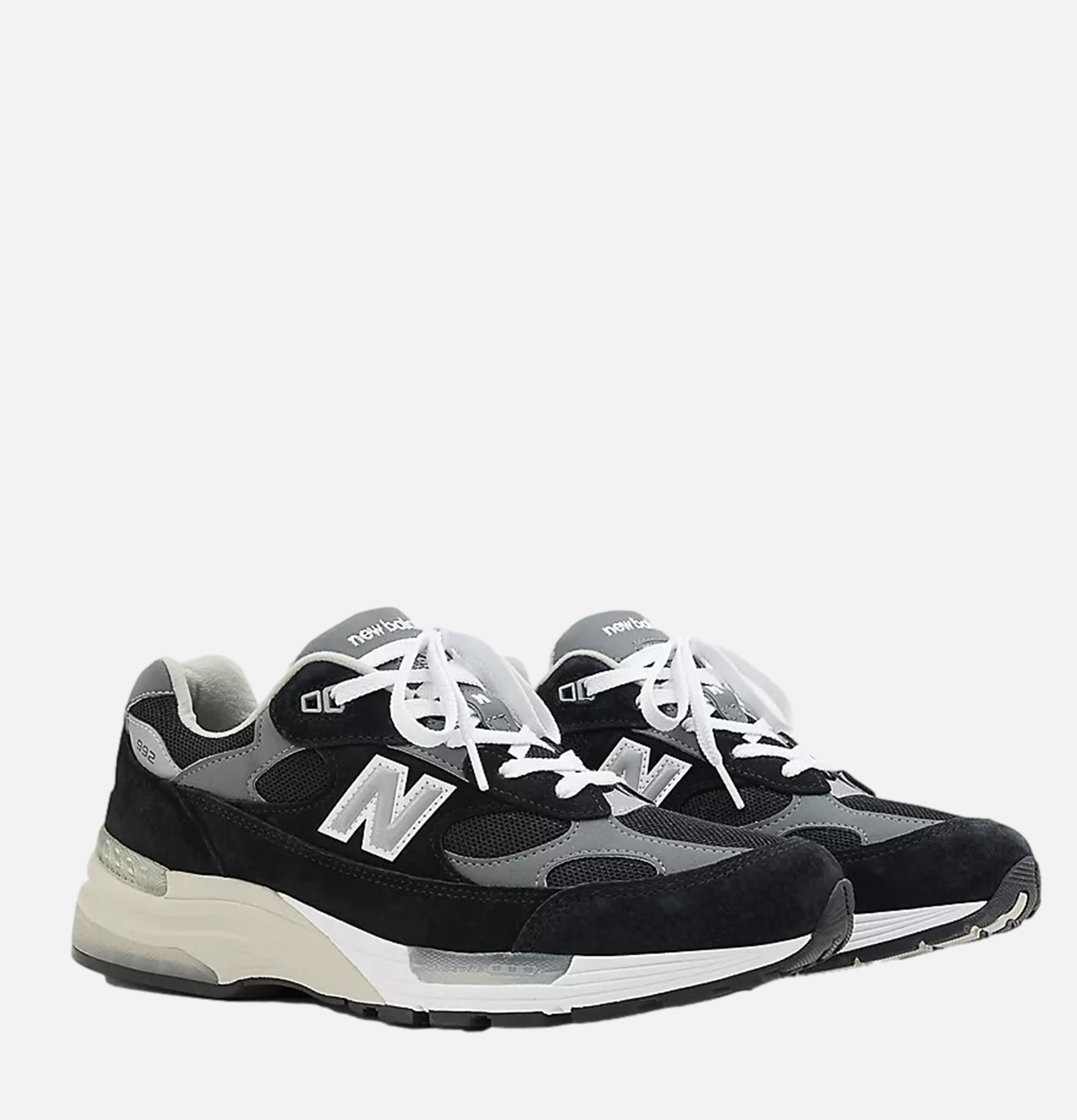 New Balance Basket 992 Black Grey Metallic