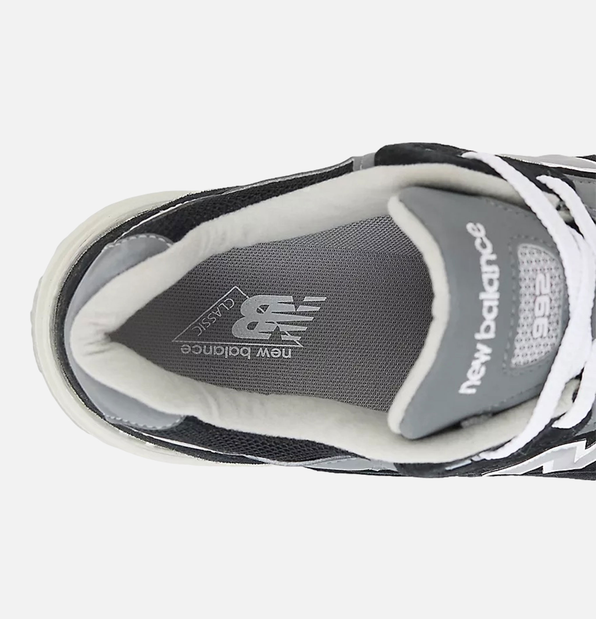 New Balance Basket 992 Black Grey Metallic