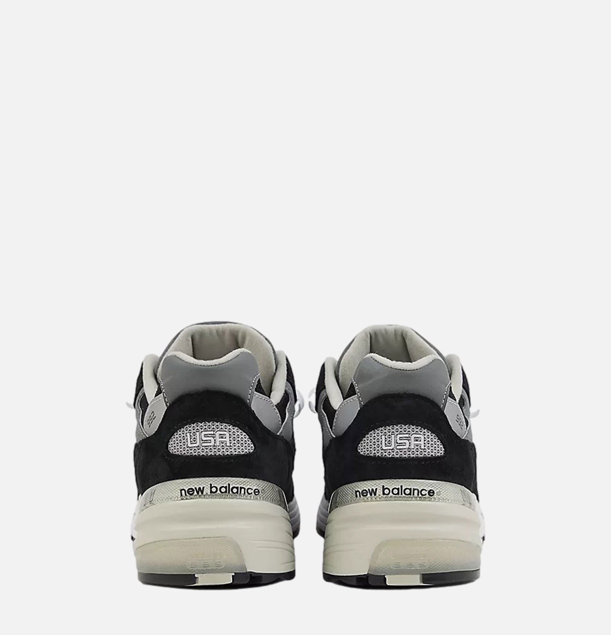 New Balance Basket 992 Black Grey Metallic