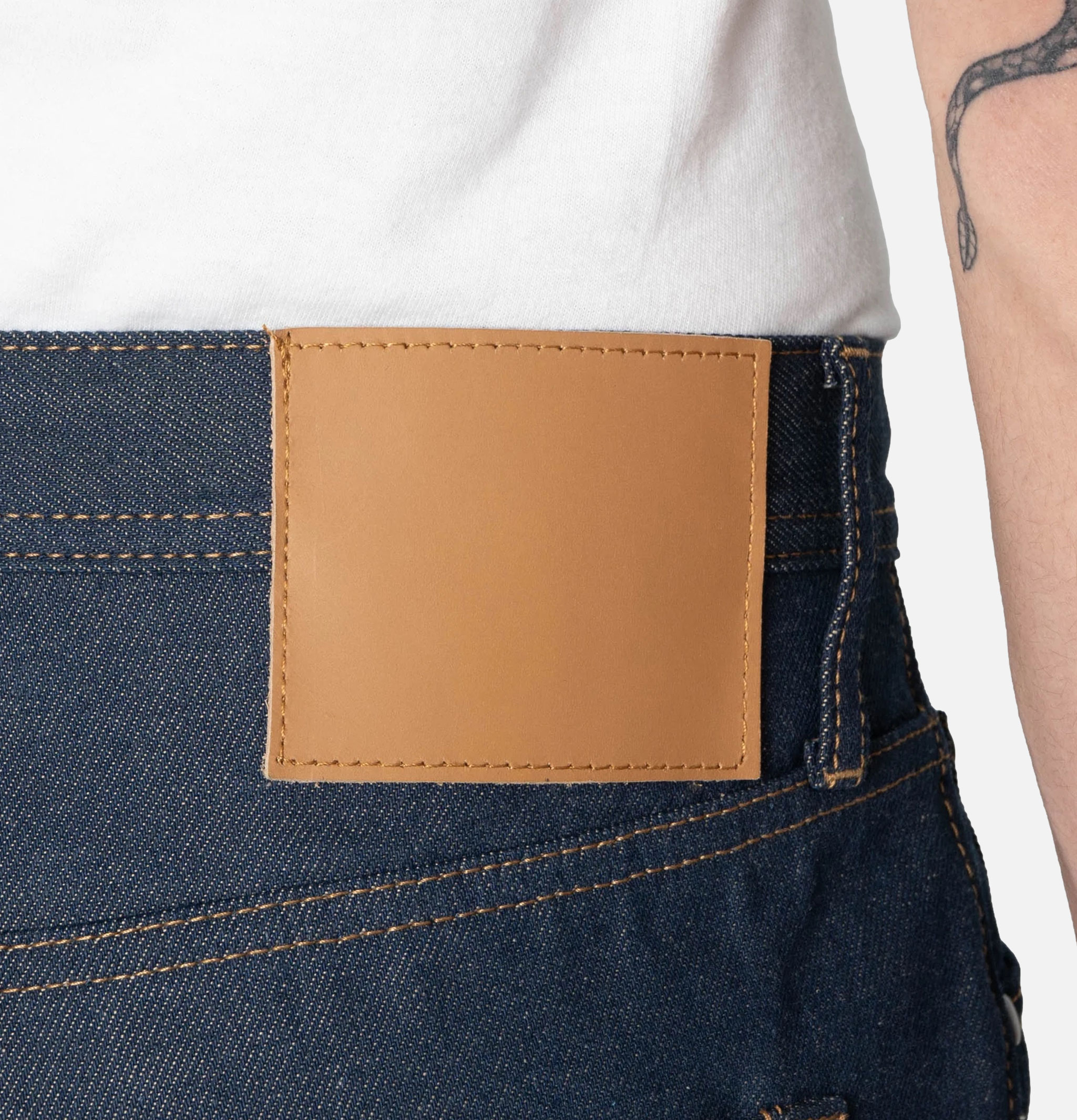 Unbranded Brand UB 754 Wide Fit 13,5 Oz Vintage Blue