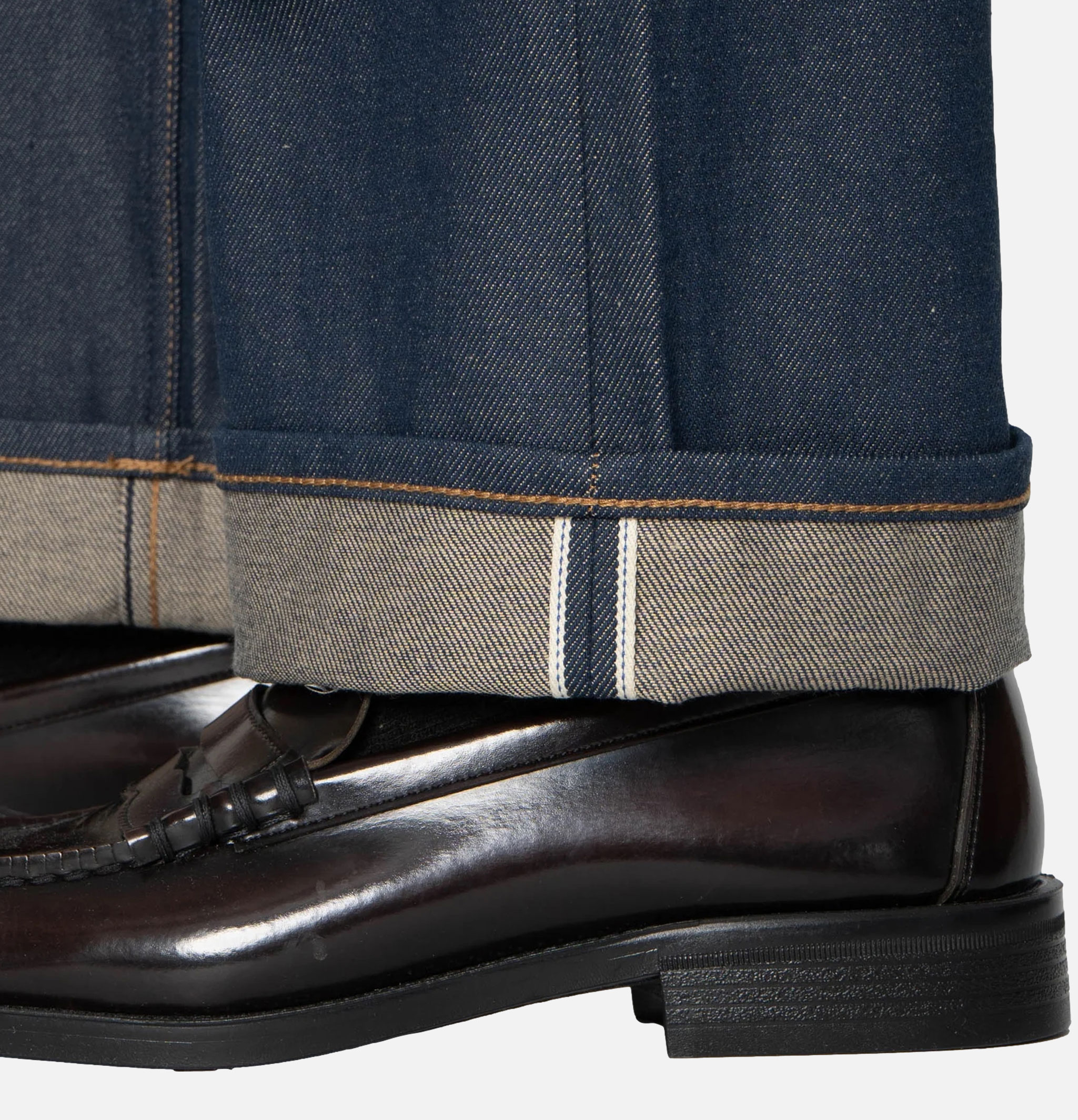 Unbranded Brand UB 754 Wide Fit 13,5 Oz Vintage Blue