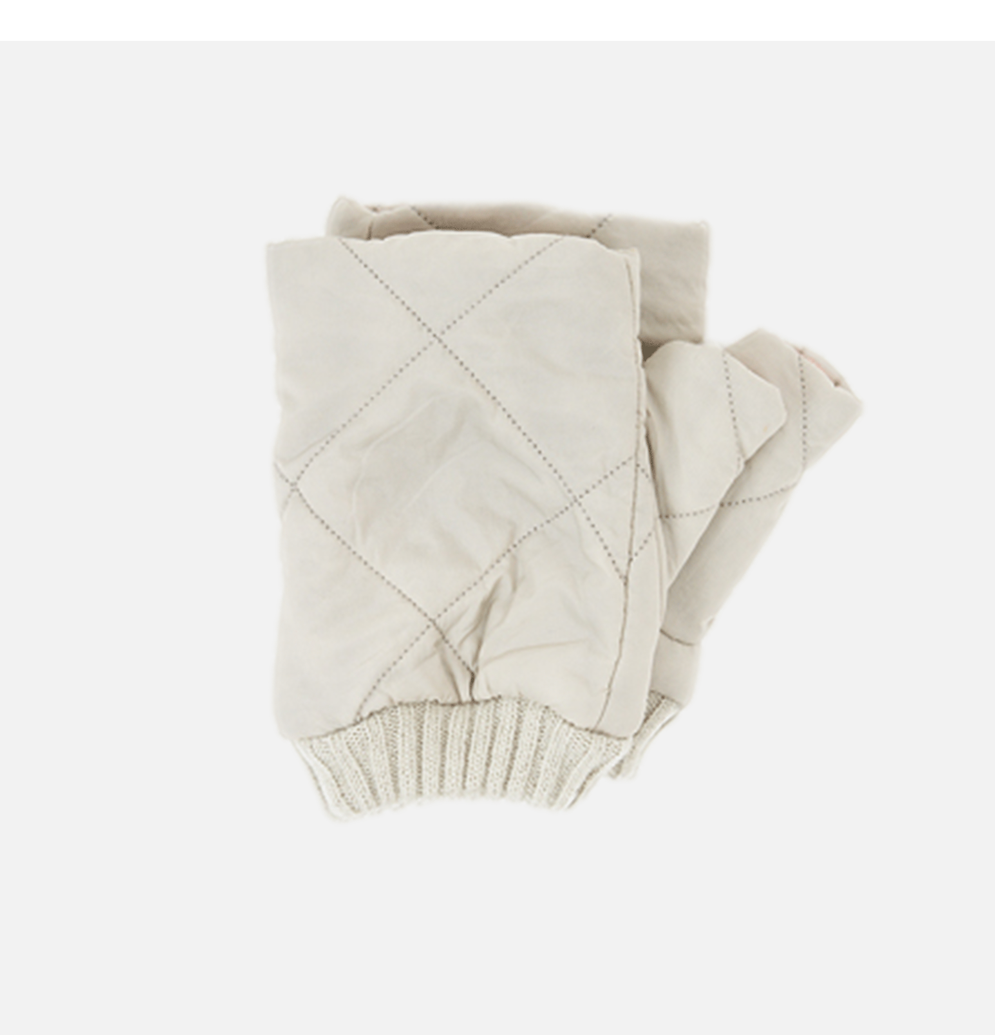 Sublime Go Uot Quilt Beige Gloves