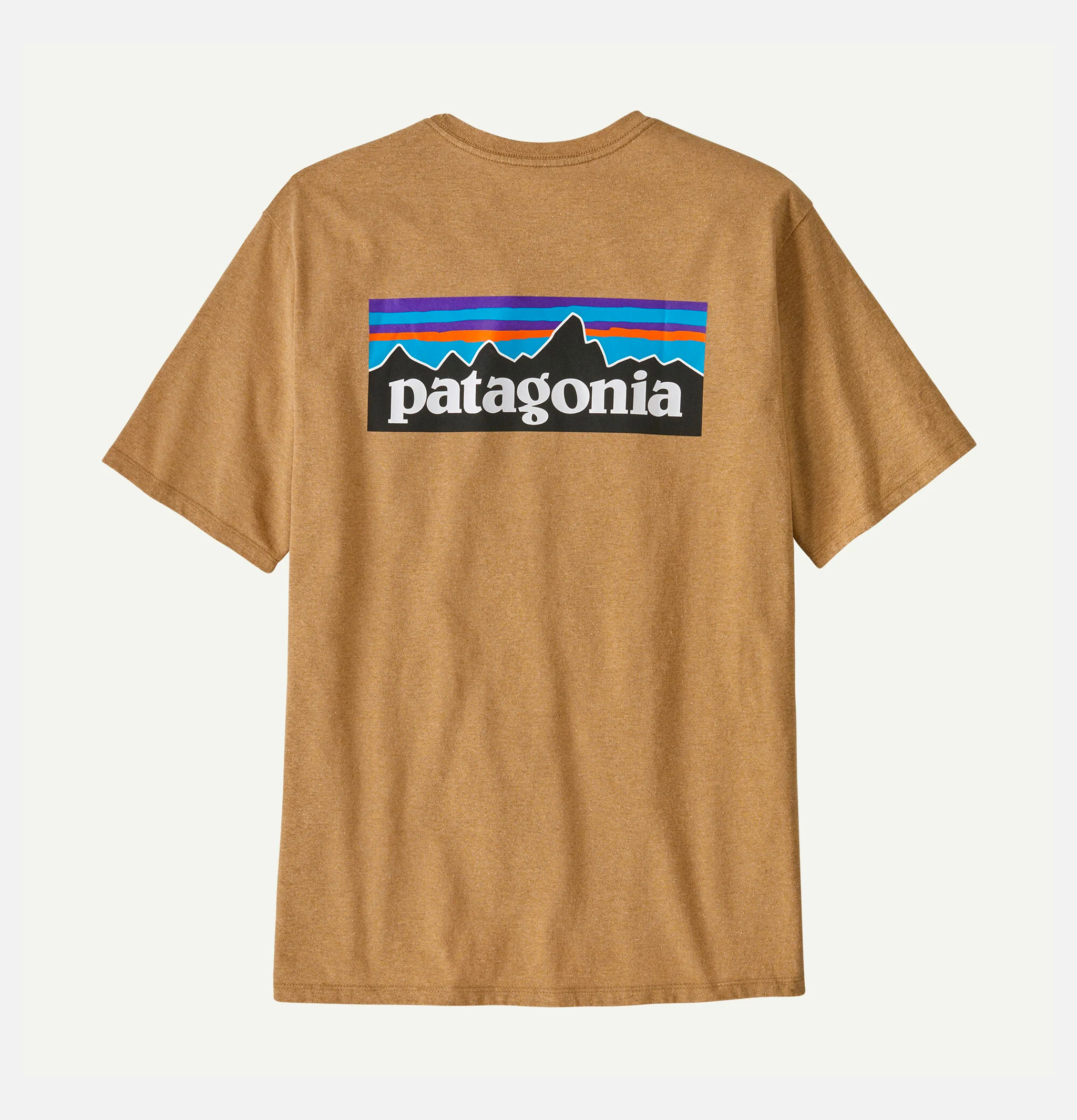 Patagonia T-shirt P6 Logo Talon Gold