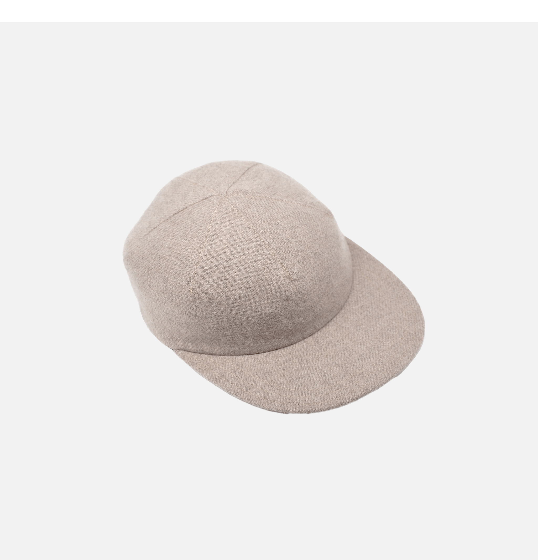 Casquette Found Featherism Panel Baseball Cap Beige
