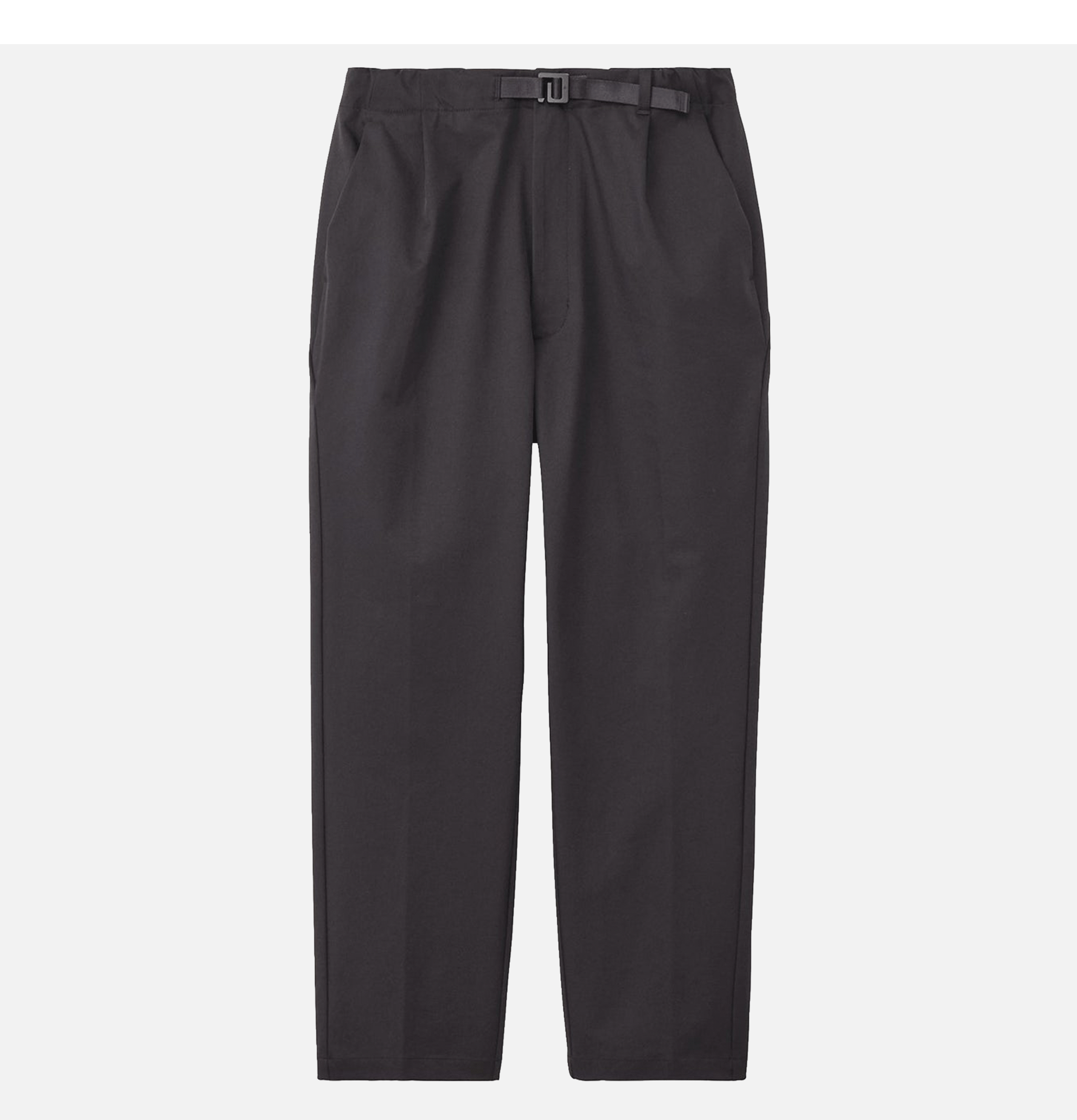 Goldwin One Tuck Stretch Pants Black