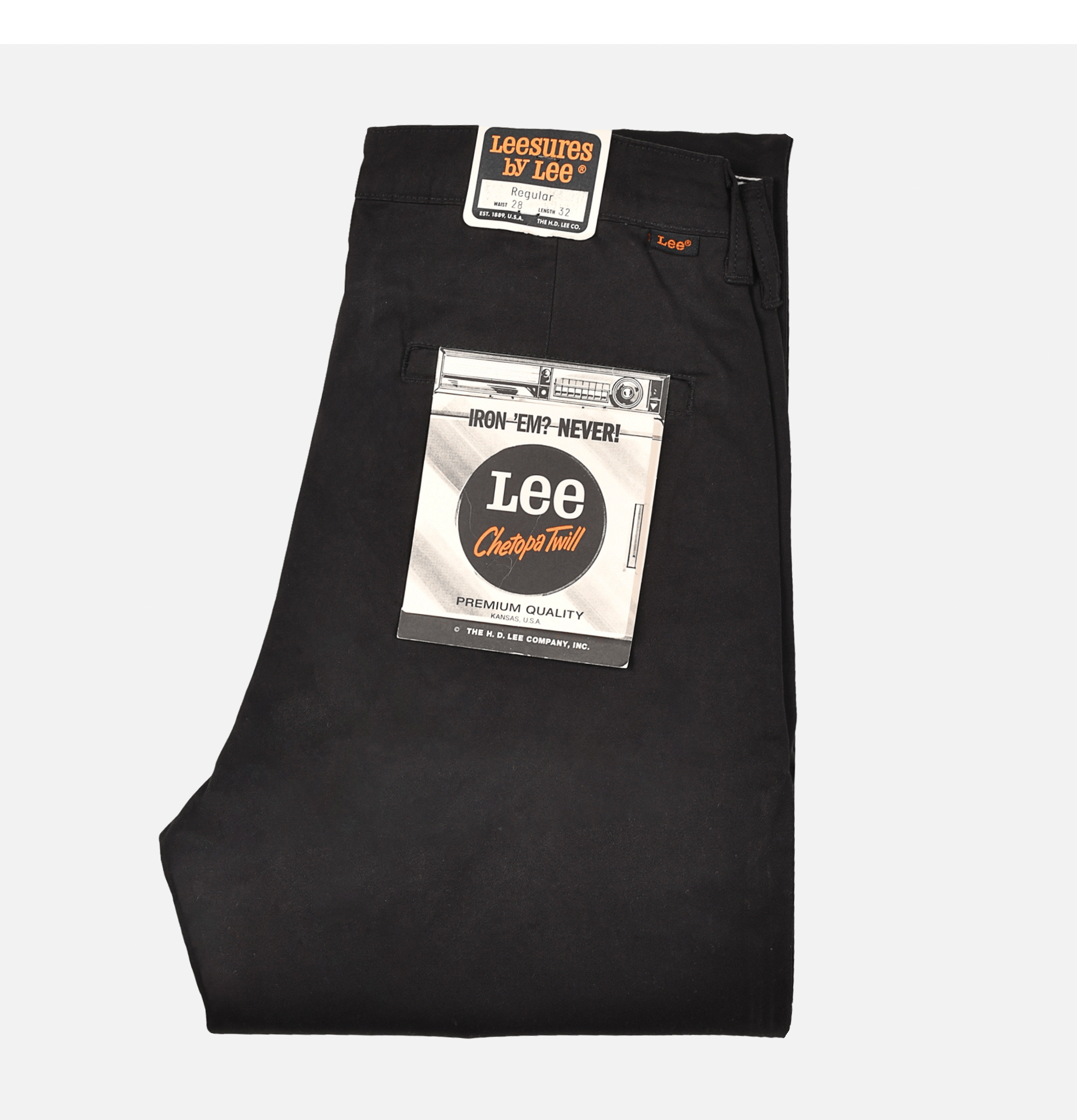 Chino Lee Regular Noir