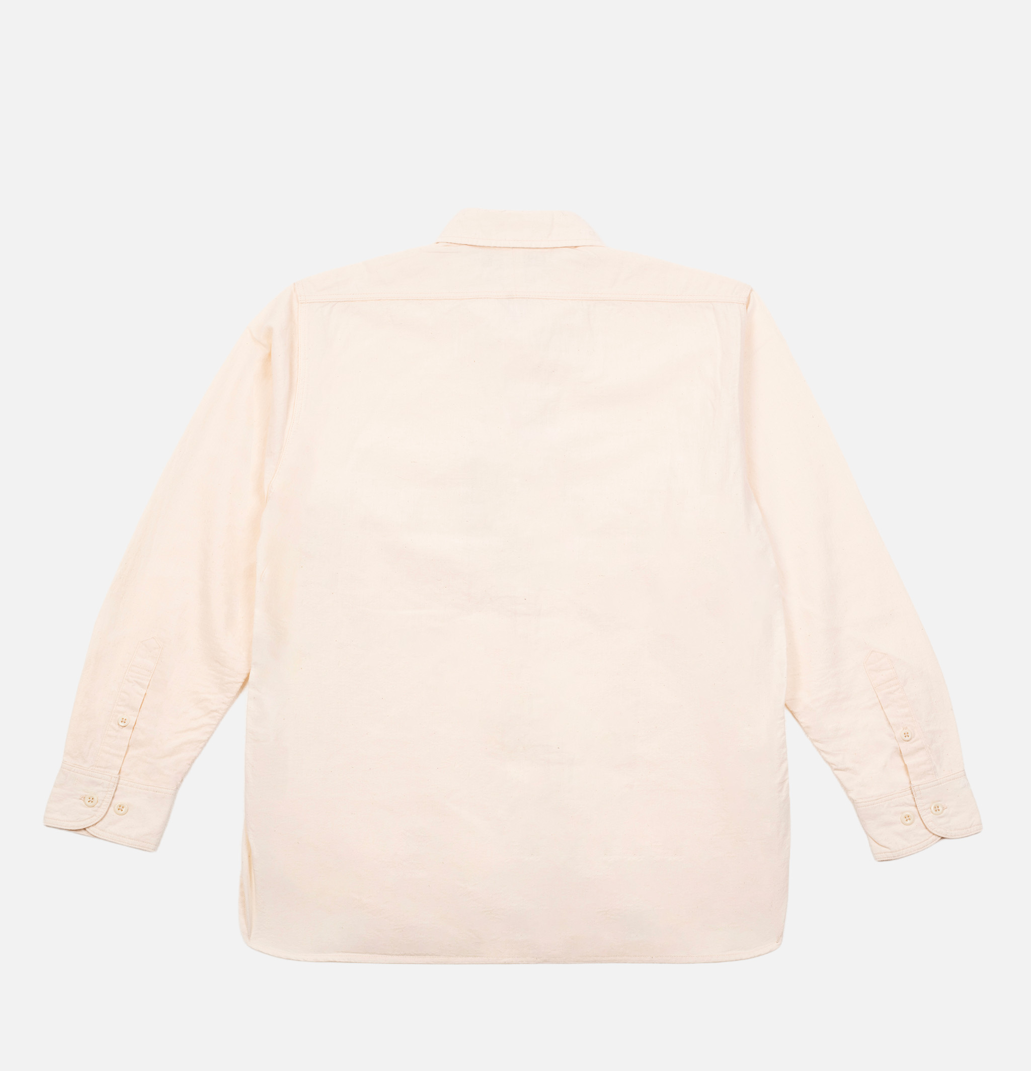 Omnigod White Work Chambray Shirt