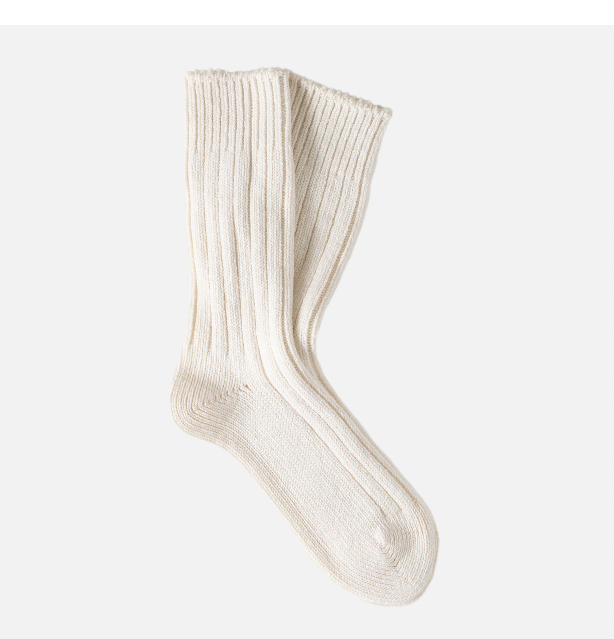 Chaussettes Softwool White