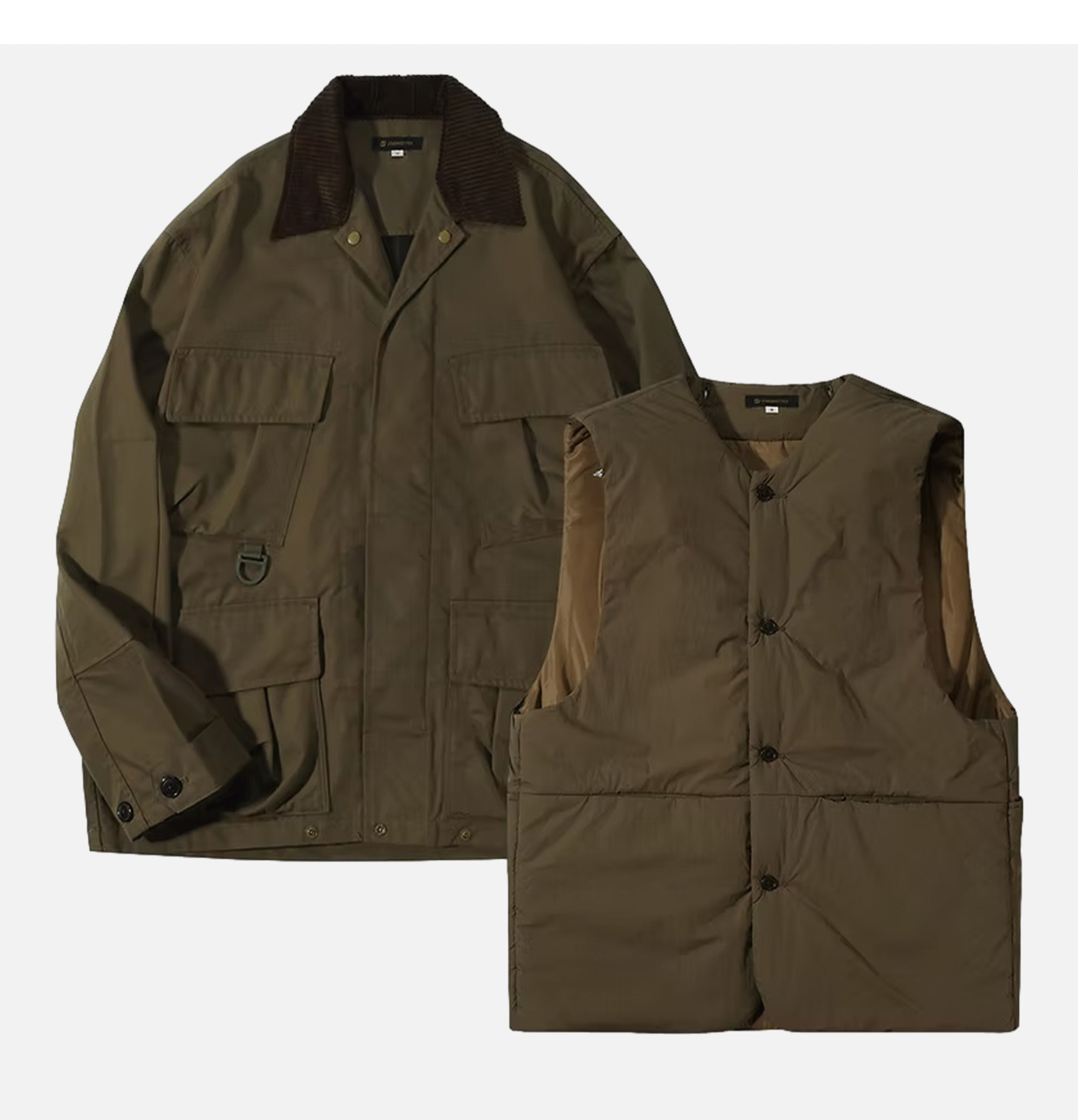 Standard Types Hunter Kimono Jacket Dark Oak