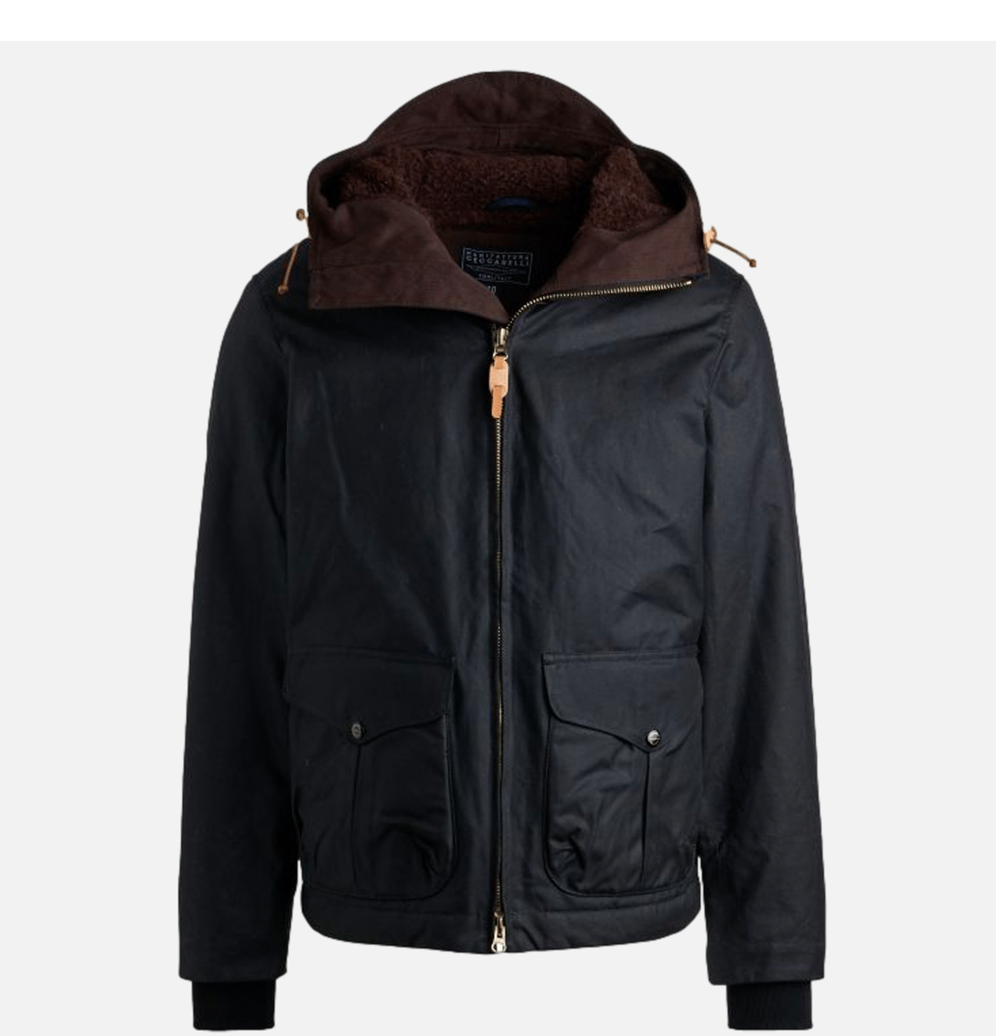 Blazer Coat Waxed Black