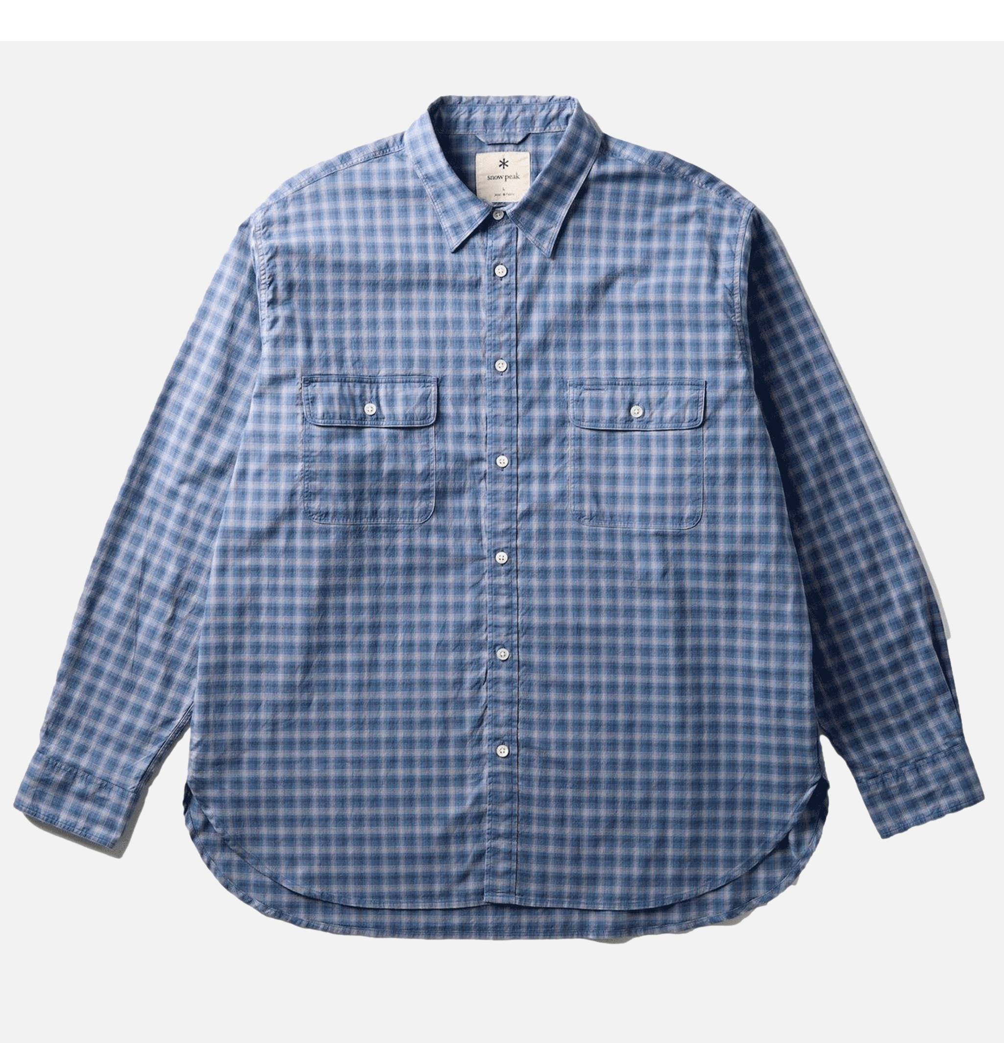 Ombre Check Shirt Brown