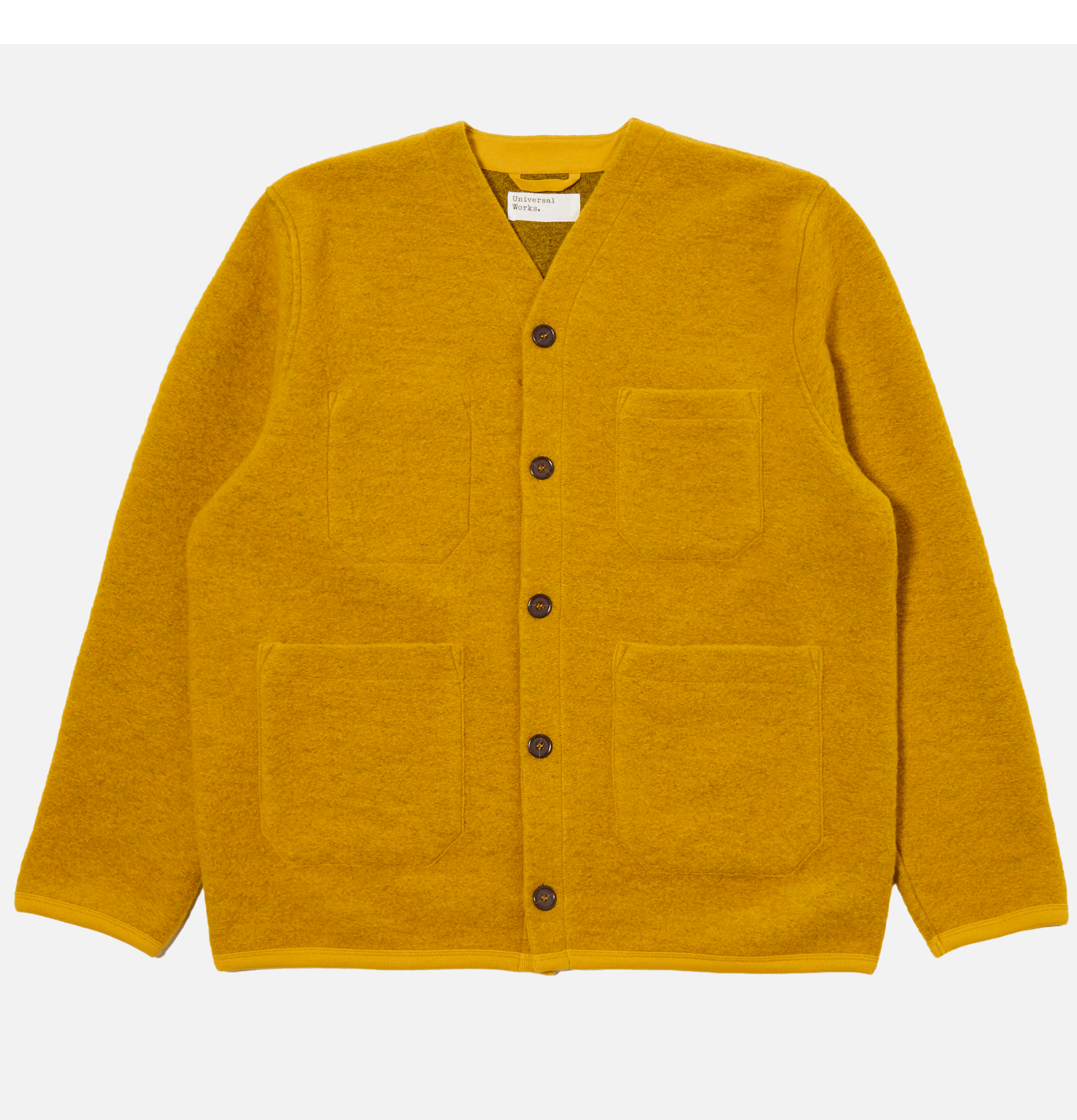 Cardigan Laine Jaune